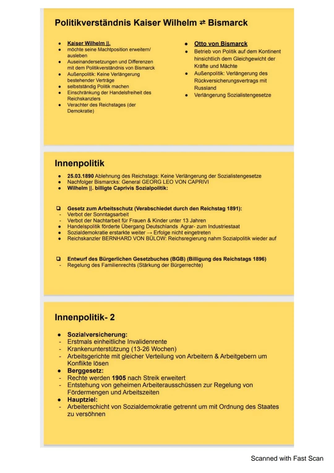 Gliederung
● Definition,,Neuer Kurs"
● Entlassung Bismarcks
● Politikverständnis Bismarck Kaiser Wilhelm ||.
● Innen- und Außenpolitik
● Dre