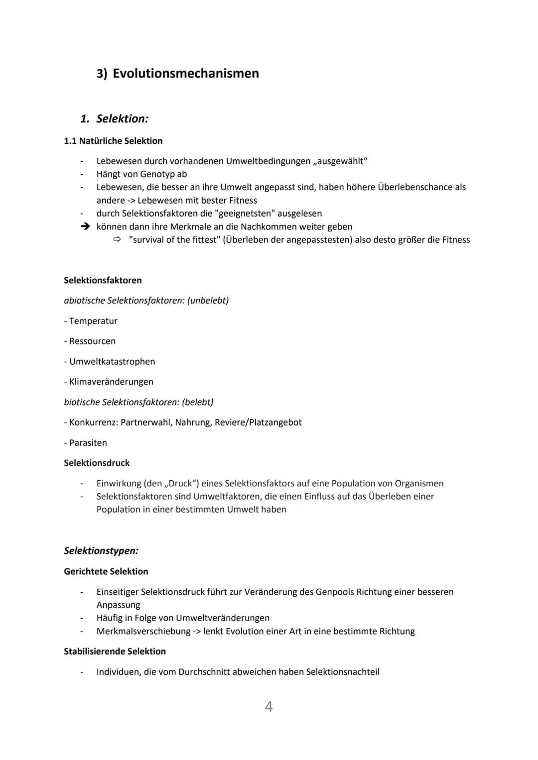 Biologie: (50% Klausur) Evolution
1) Evolutionstheorien
Carl von Linne (1707-1778)
schwedischer Naturforscher und Mediziner
vertrat die Lehr