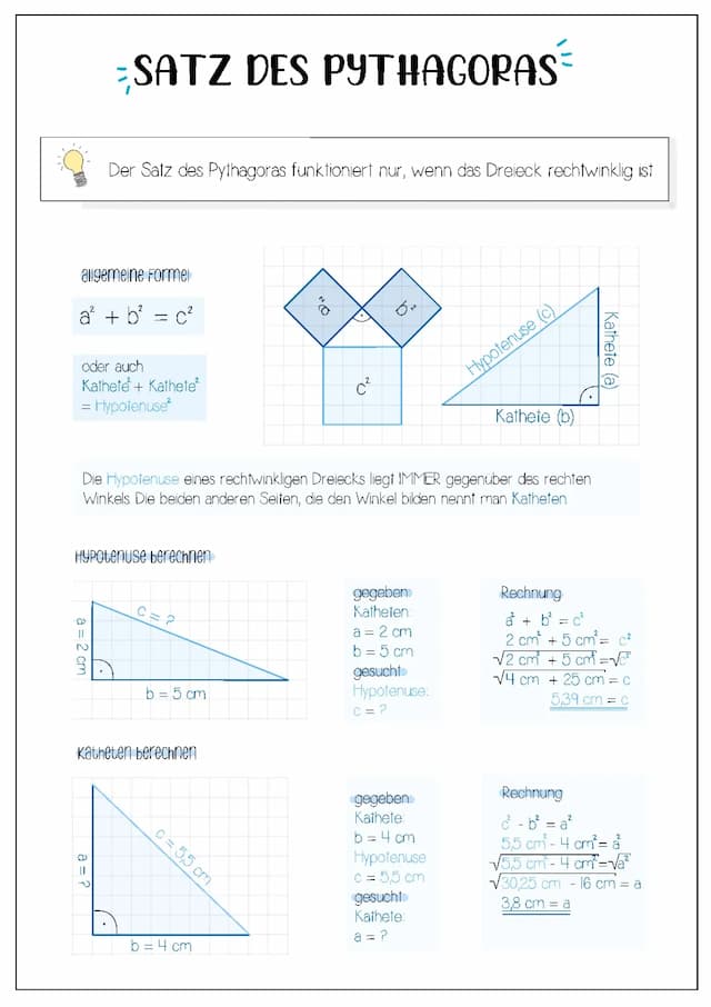 Know Satz des Pythagoras thumbnail