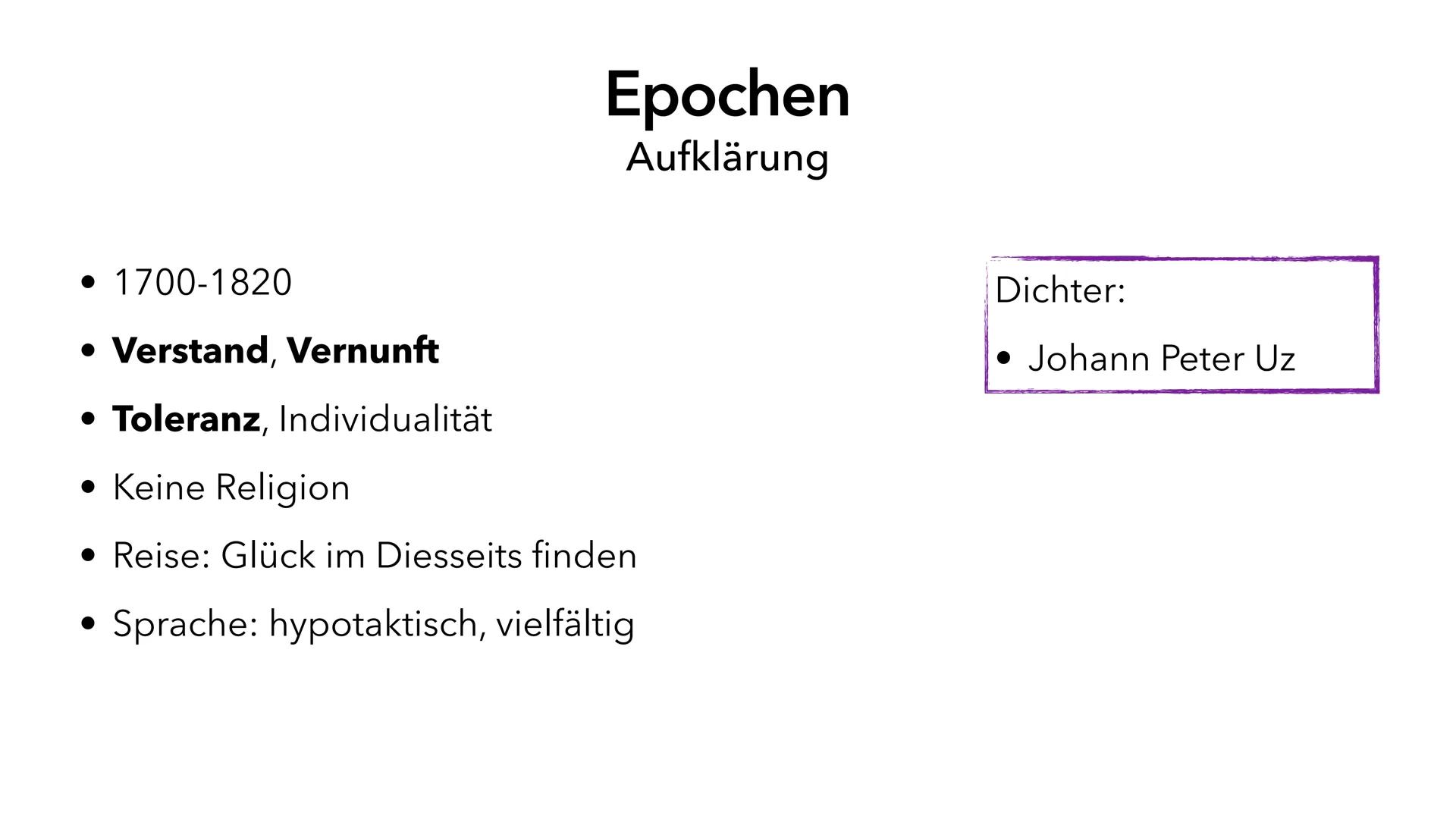 Inhaltsfeld Texte
Lyrik
,,Unterwegssein vom Barock bis zur Gegenwart"
Abi 2023 NRW - Deutsch LK • Gedichtarten ✓
• Form
• Stilmittel V
Epoch