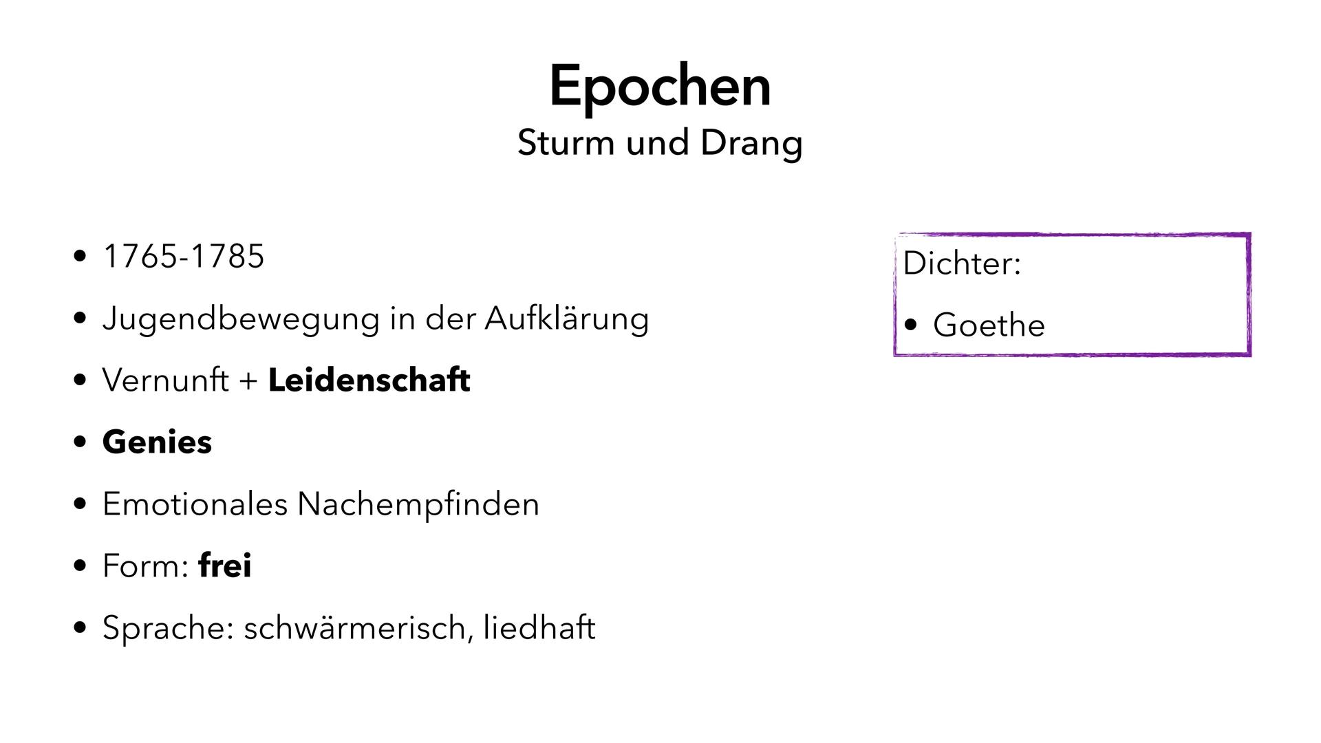 Inhaltsfeld Texte
Lyrik
,,Unterwegssein vom Barock bis zur Gegenwart"
Abi 2023 NRW - Deutsch LK • Gedichtarten ✓
• Form
• Stilmittel V
Epoch