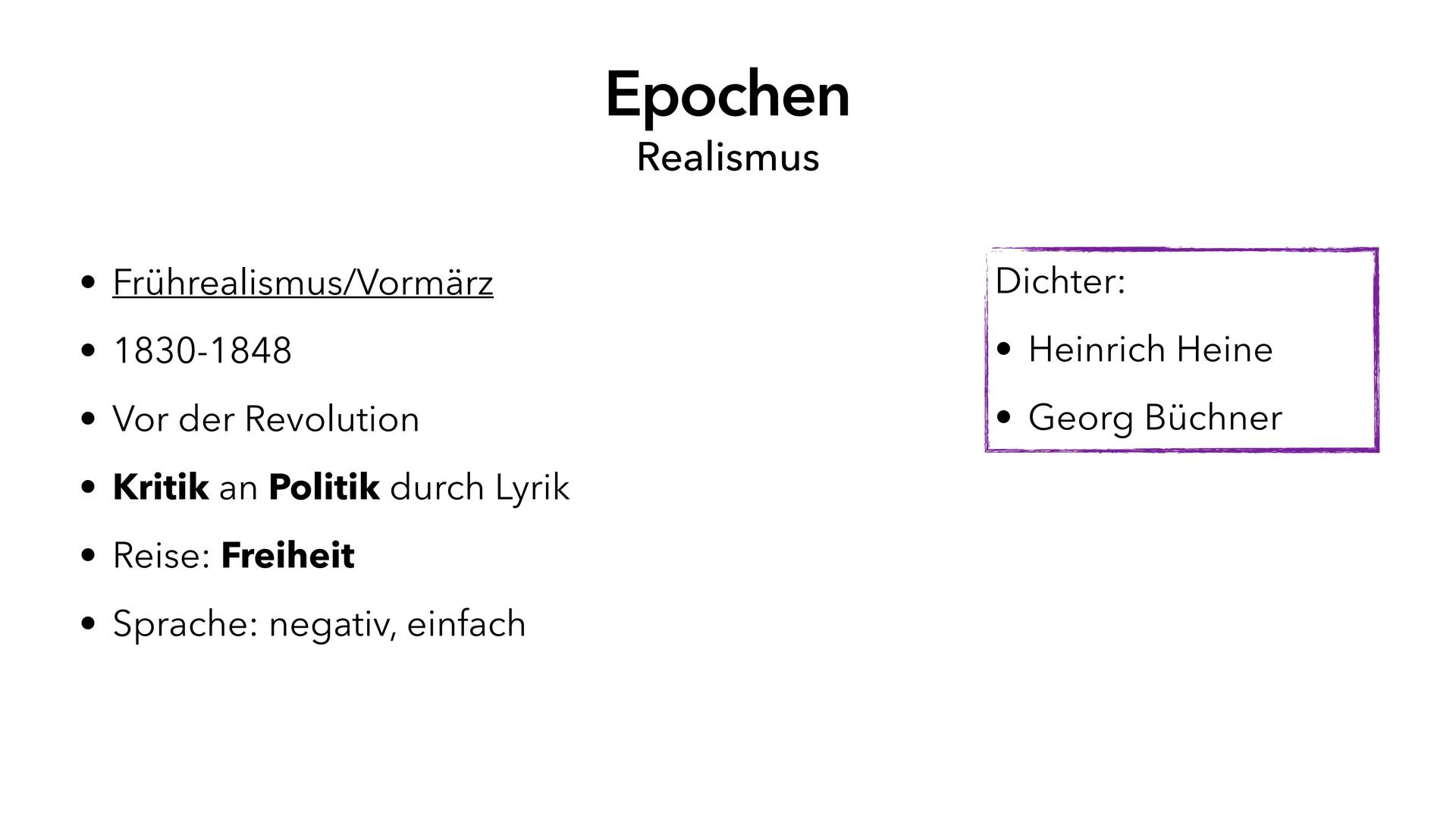 Inhaltsfeld Texte
Lyrik
,,Unterwegssein vom Barock bis zur Gegenwart"
Abi 2023 NRW - Deutsch LK • Gedichtarten ✓
• Form
• Stilmittel V
Epoch