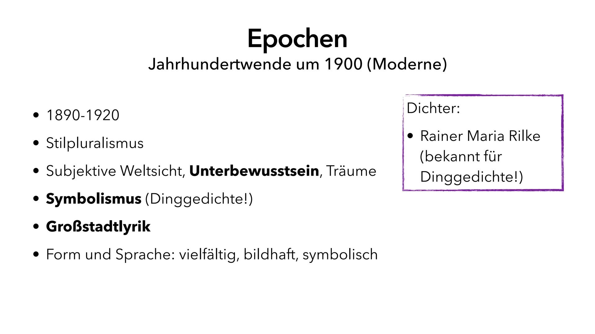 Inhaltsfeld Texte
Lyrik
,,Unterwegssein vom Barock bis zur Gegenwart"
Abi 2023 NRW - Deutsch LK • Gedichtarten ✓
• Form
• Stilmittel V
Epoch