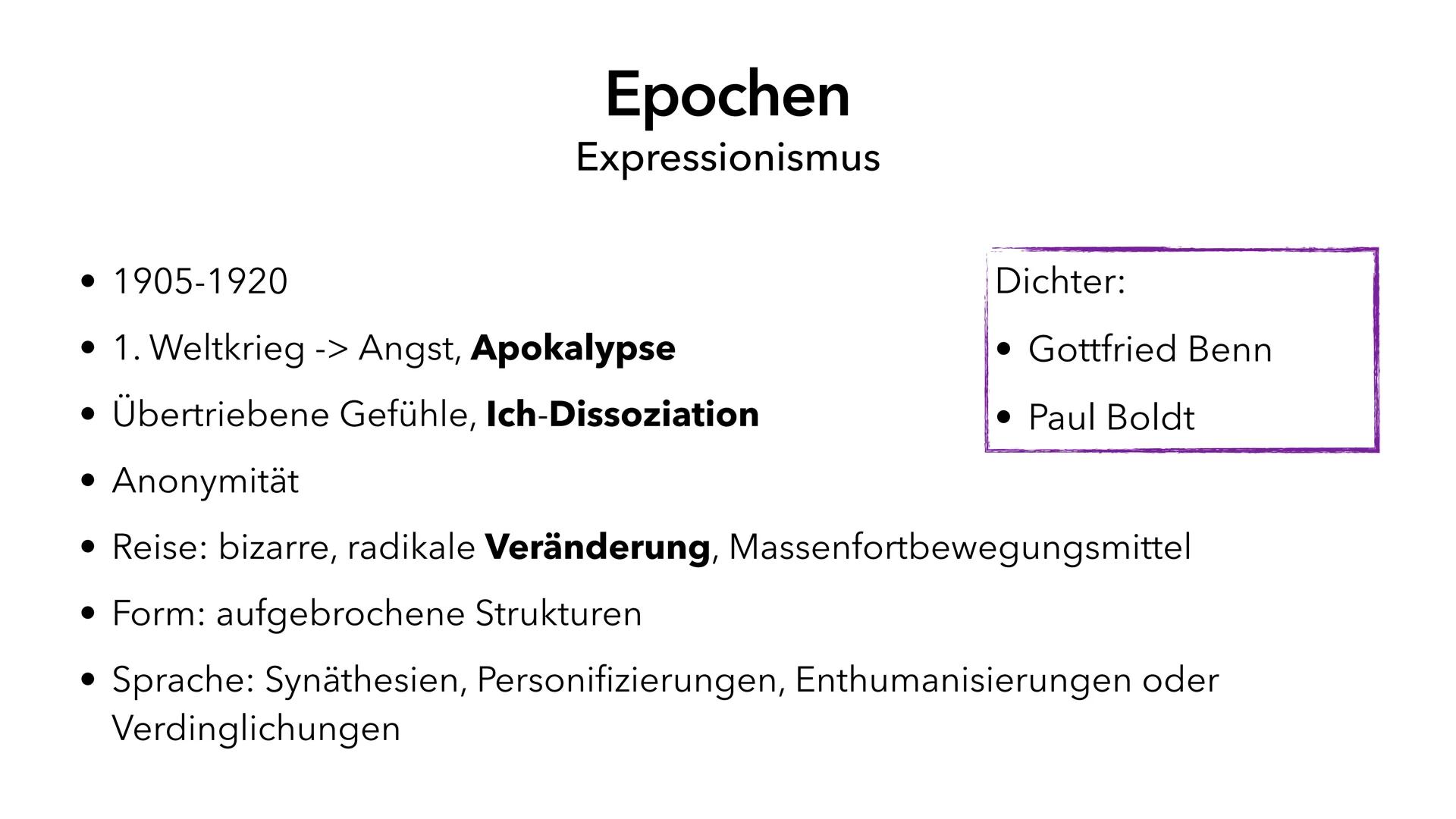 Inhaltsfeld Texte
Lyrik
,,Unterwegssein vom Barock bis zur Gegenwart"
Abi 2023 NRW - Deutsch LK • Gedichtarten ✓
• Form
• Stilmittel V
Epoch