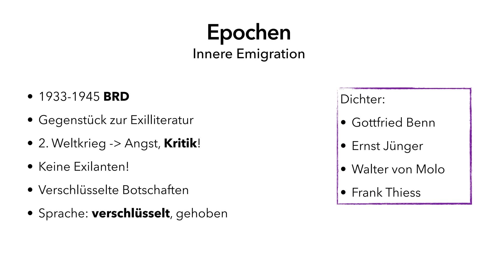 Inhaltsfeld Texte
Lyrik
,,Unterwegssein vom Barock bis zur Gegenwart"
Abi 2023 NRW - Deutsch LK • Gedichtarten ✓
• Form
• Stilmittel V
Epoch