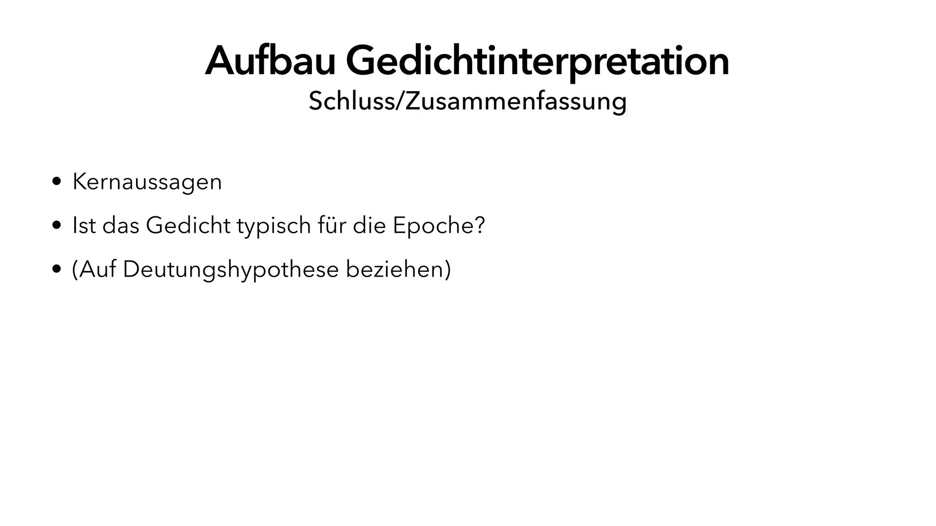 Inhaltsfeld Texte
Lyrik
,,Unterwegssein vom Barock bis zur Gegenwart"
Abi 2023 NRW - Deutsch LK • Gedichtarten ✓
• Form
• Stilmittel V
Epoch