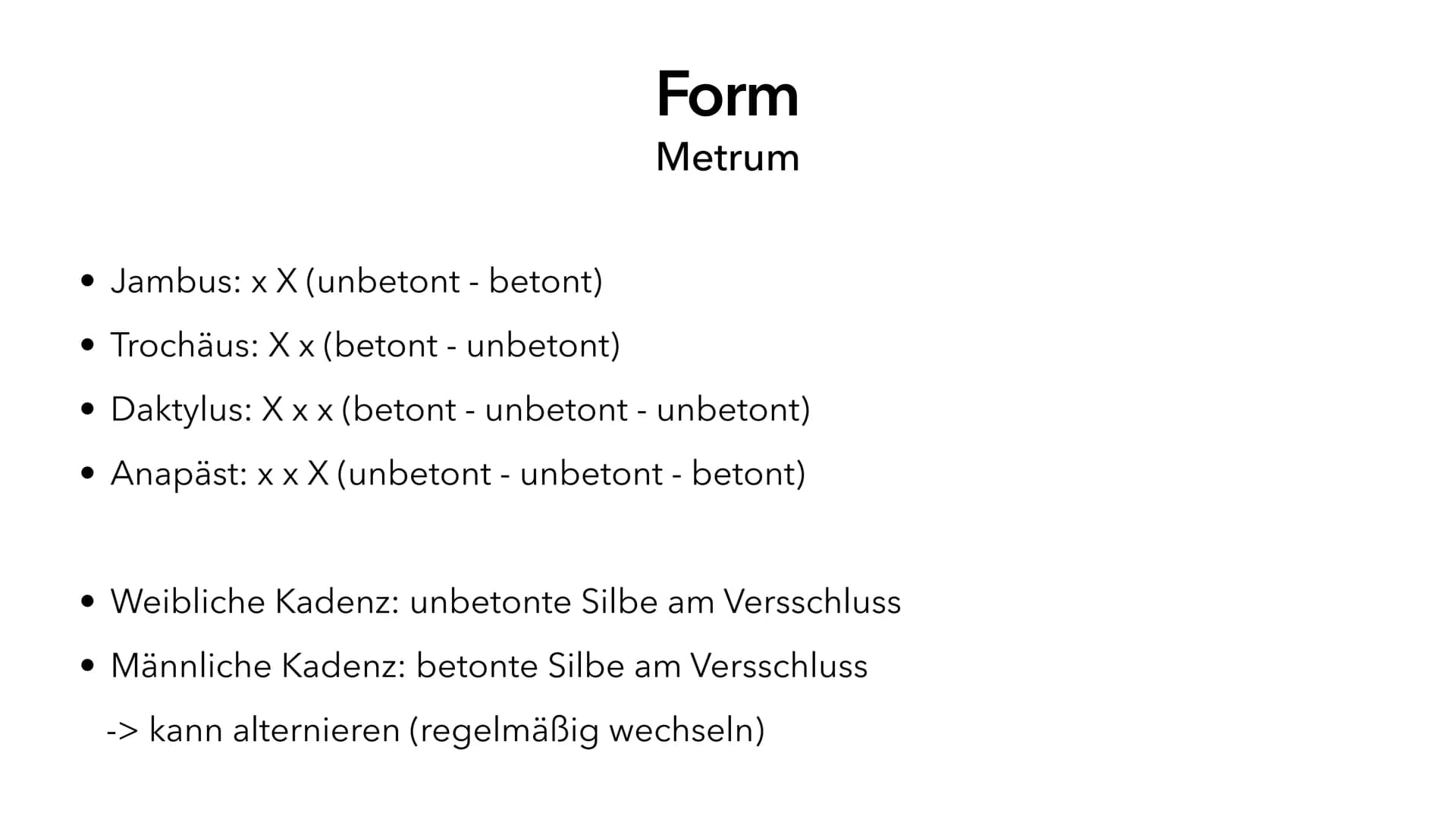 Inhaltsfeld Texte
Lyrik
,,Unterwegssein vom Barock bis zur Gegenwart"
Abi 2023 NRW - Deutsch LK • Gedichtarten ✓
• Form
• Stilmittel V
Epoch