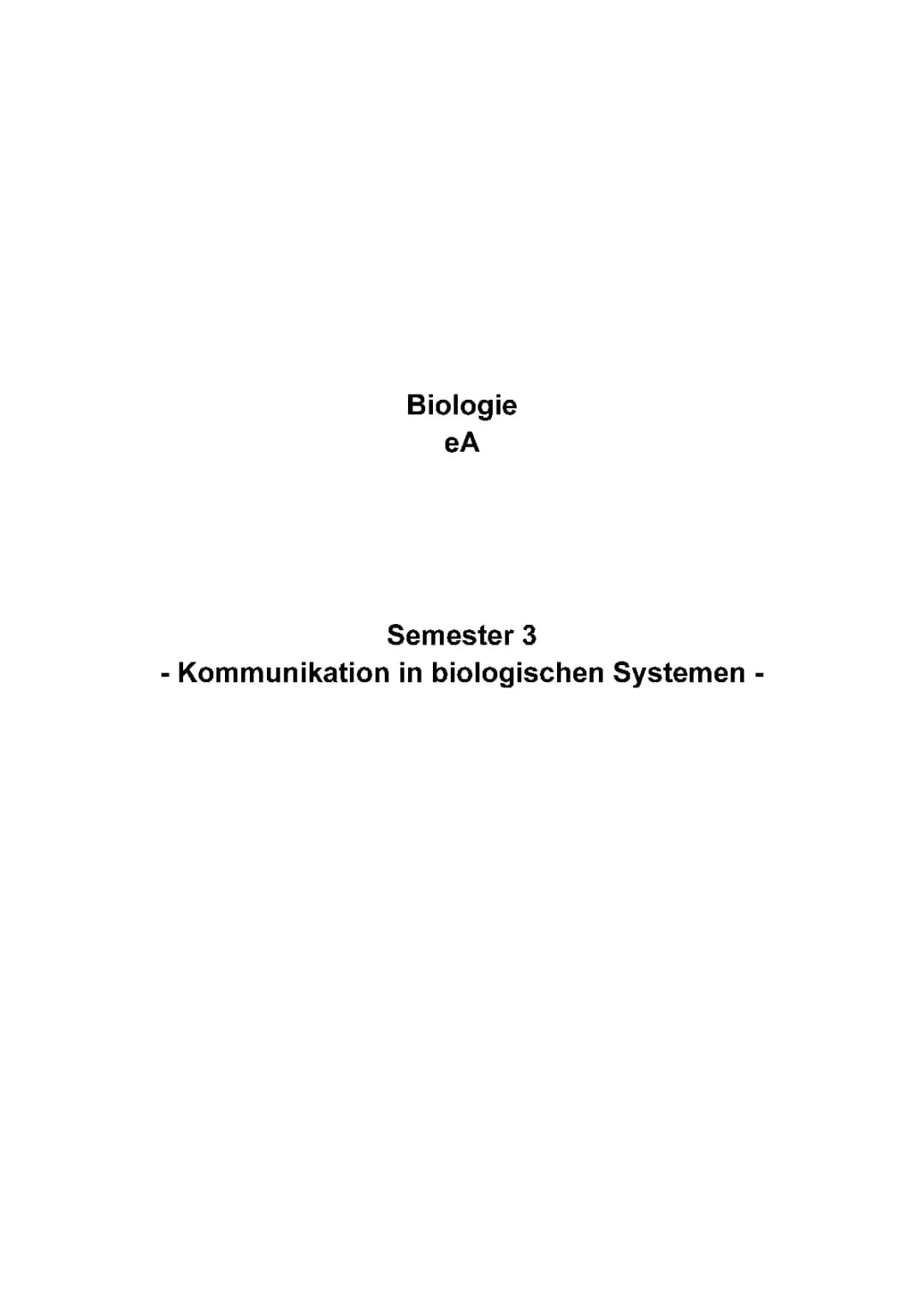 Neurobiologie, inklusive Sinnesorganen und Genaktivität