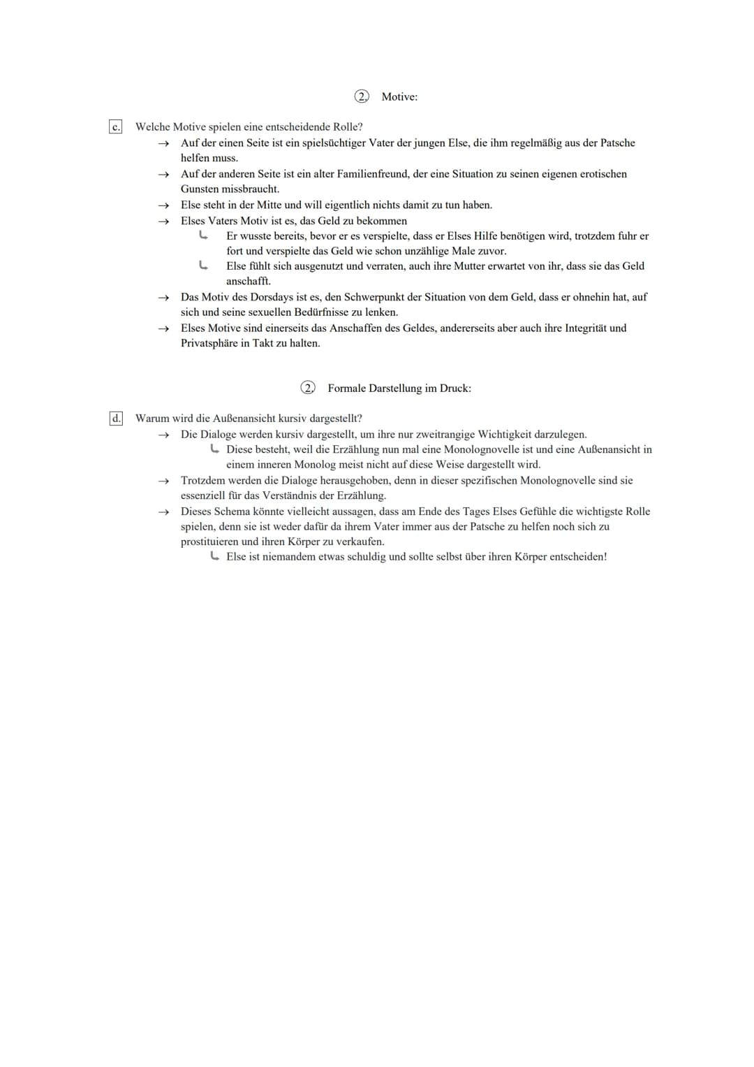 Factsheet Fräulein Else von Arthur Schnitzler
1 Gesellschaftlicher Hintergrund:
a. Untersuche, ob Schnitzler wirklich ein Bild der Gesellsch