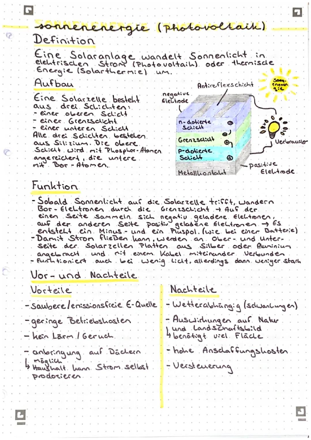 ■ERNEUERBARE ENERGIEN

grundlagen

Erneuerbare Energien $\rightarrow$ regenerative Energien
Sind Energieträger, welche unendlich zur
Verfügu