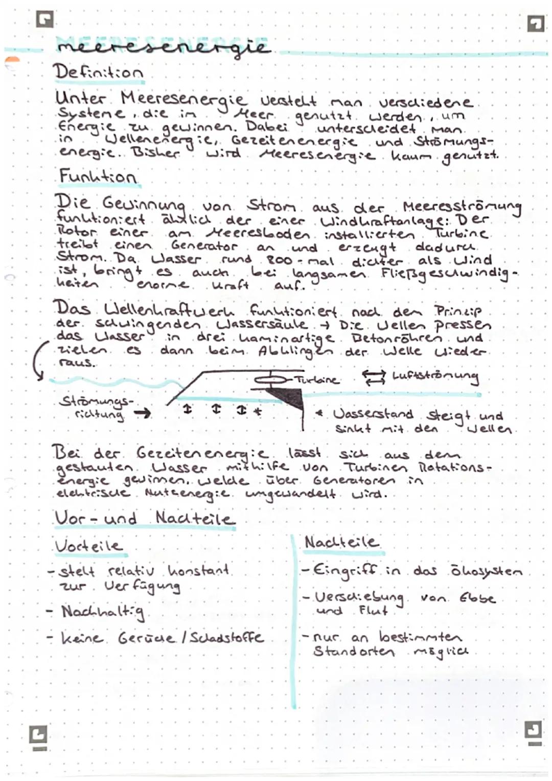 ■ERNEUERBARE ENERGIEN

grundlagen

Erneuerbare Energien $\rightarrow$ regenerative Energien
Sind Energieträger, welche unendlich zur
Verfügu