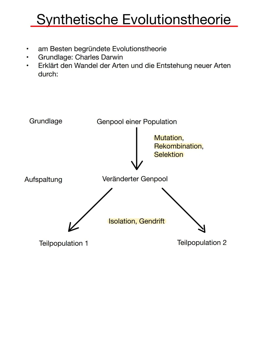 Lamarck
Inkonstanz der Arten (Veränderlichkeit der Organismen im Laufe des
Lebens)
Aktive Anpassung der Art an die Umweltbedingungen
Streben