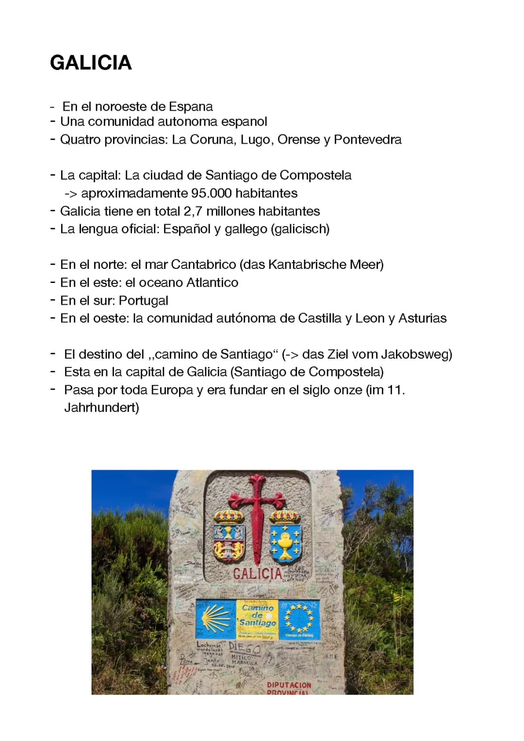 Todo sobre las Comunidades Autónomas de España y el Camino de Santiago