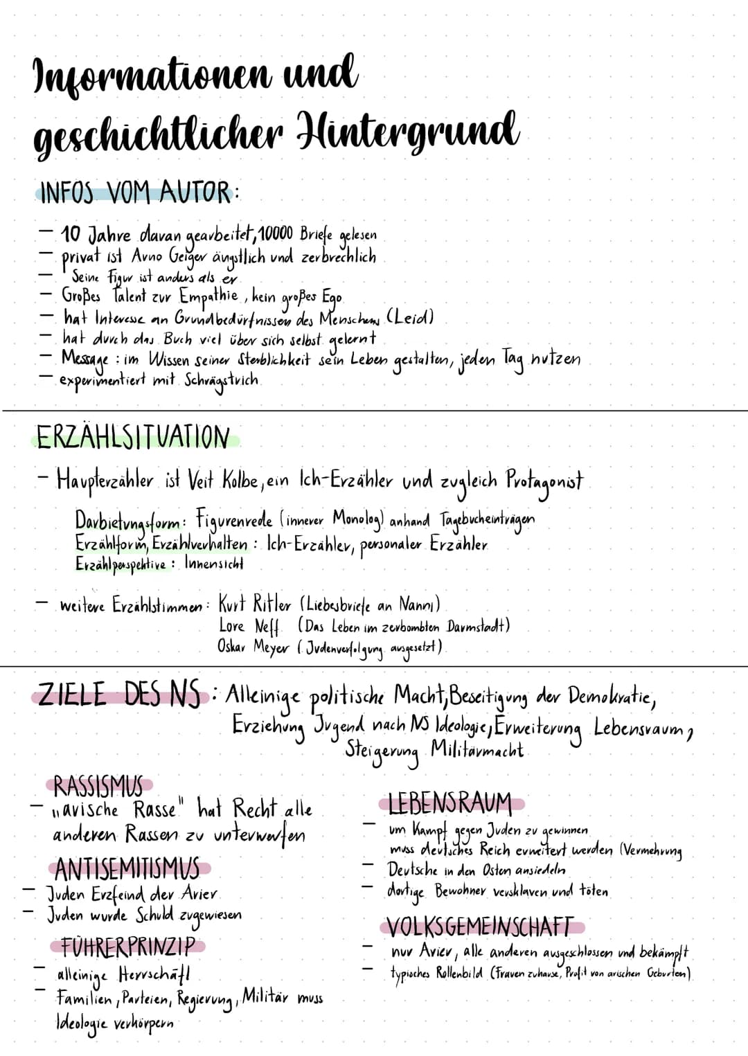 Liebesbeziehung
Verwandt
Bekanntschaft
LUDWIG
LORE
NEFF
verheiratet
Mutter/
Tochter
gegensatzliche Figuren
MAX DOHM TRUDE DOHM
MARGOT
Mutter