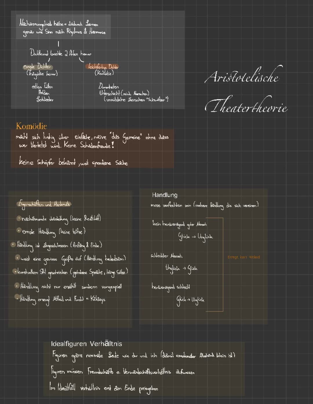 Tragödie und Komödie: Unterschiede, Merkmale und Vergleich - Aristoteles' Poetik erklärt