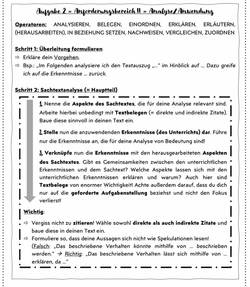 AUFBAU EINER PÄDAGOGIKKLAUSUR, AUFGABENART: SACHTEXTANALYSE <<<
Aufgabe 1 = Anforderungsbereich | = Rekonstruktion
Operatoren: BESCHREIBEN, 