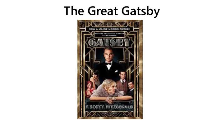 Know  ,,The great Gatsby'' thumbnail