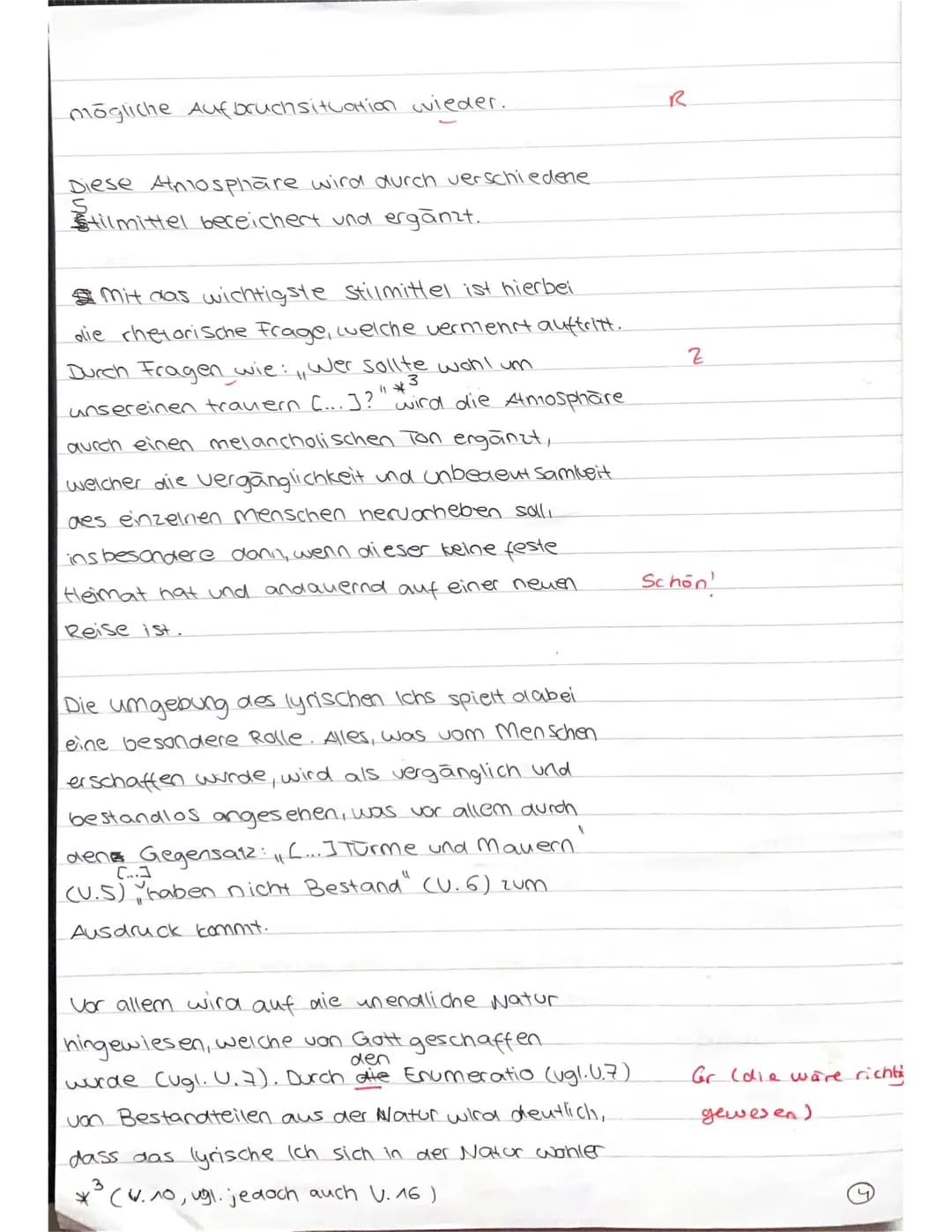 rhet. [
5
10
GK Deutsch Q 1.1 (
Deutschklausur Nr. 1
)
Themenbereich: ,,Unterwegs sein" - Lyrik von der Romantik bis zur Gegenwart
Aufgabena
