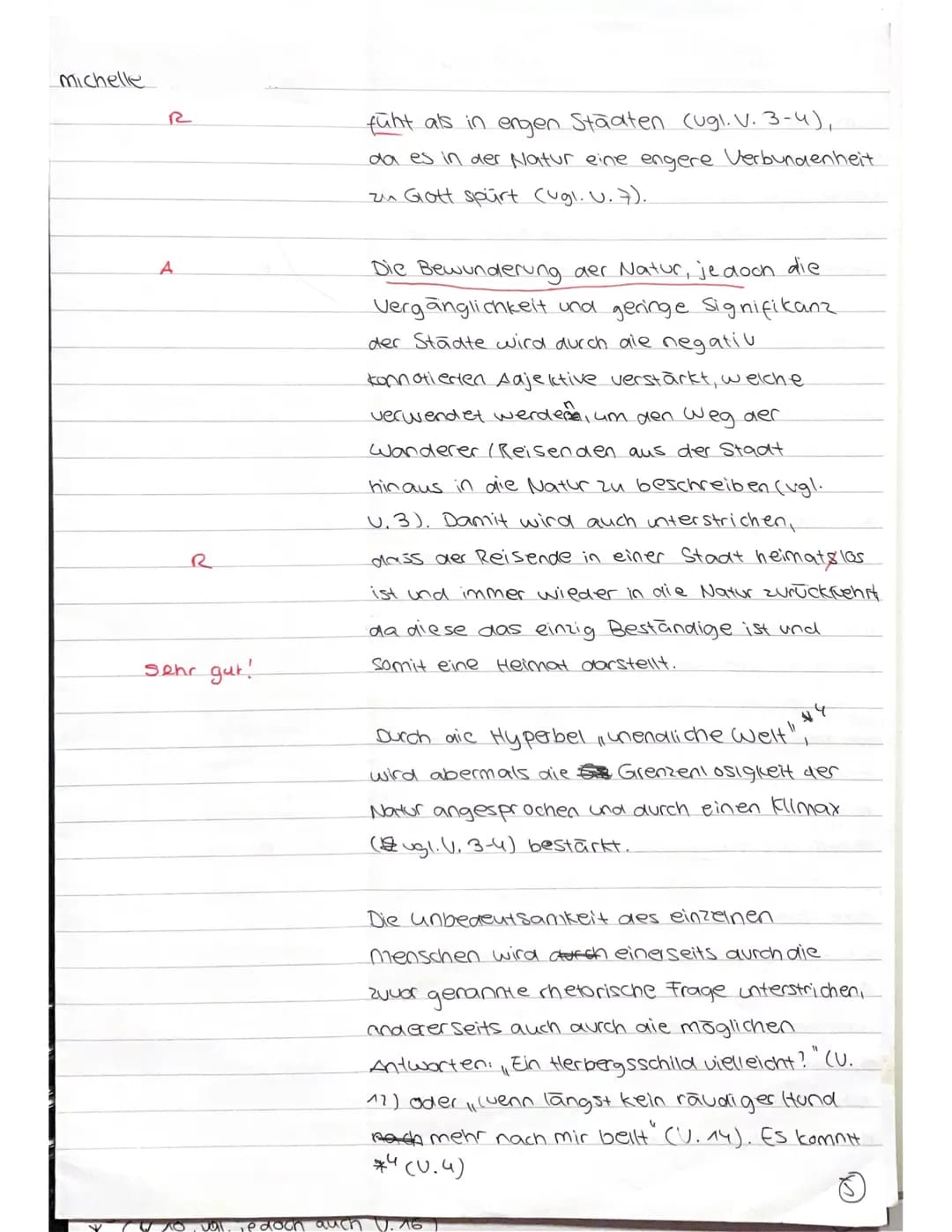 rhet. [
5
10
GK Deutsch Q 1.1 (
Deutschklausur Nr. 1
)
Themenbereich: ,,Unterwegs sein" - Lyrik von der Romantik bis zur Gegenwart
Aufgabena