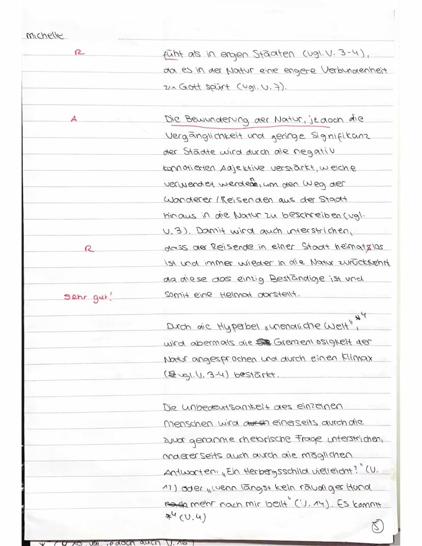 rhet. [
5
10
GK Deutsch Q 1.1 (
Deutschklausur Nr. 1
)
Themenbereich: ,,Unterwegs sein" - Lyrik von der Romantik bis zur Gegenwart
Aufgabena