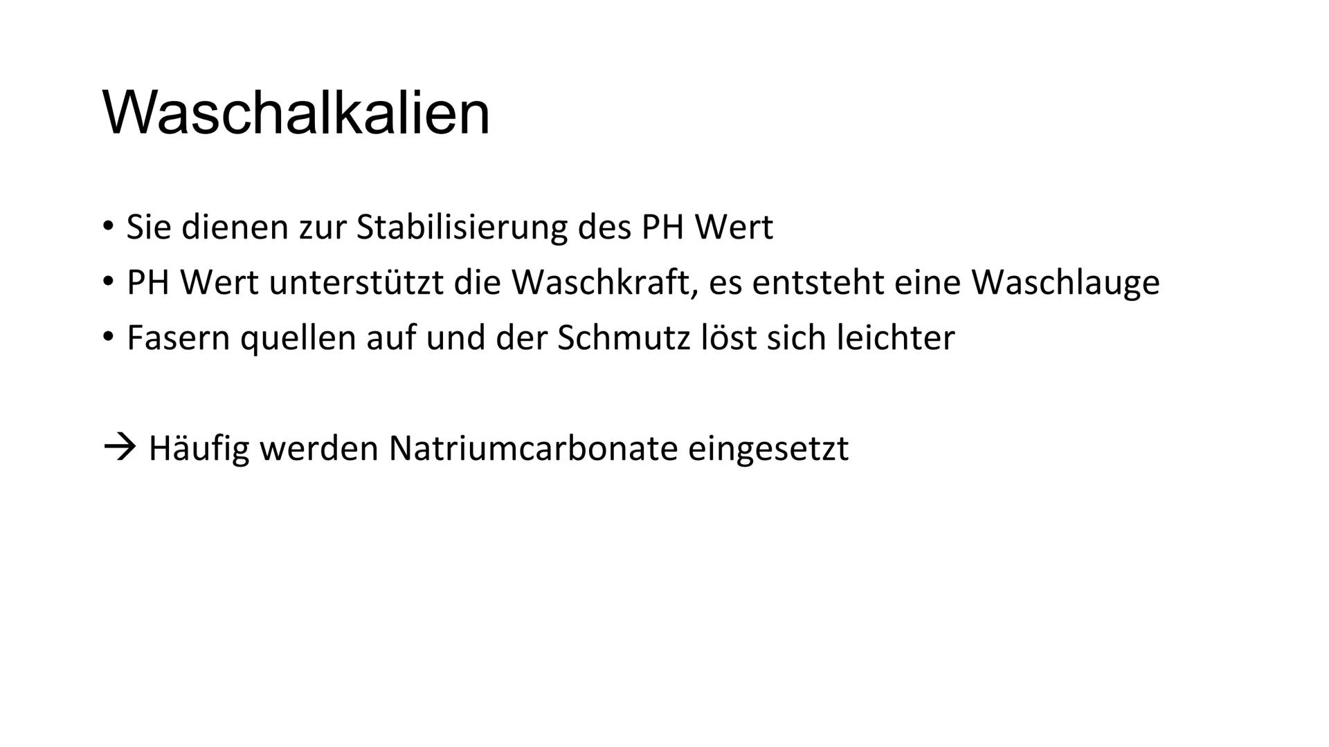 GFS
Waschmittel Zusatzstoffe
Chemie Gliederung
1. Allgemein:
2. Waschmittelzusatzstoffe
- Wasserenthärter
Waschalkalien
Waschenzyme
- Vergra