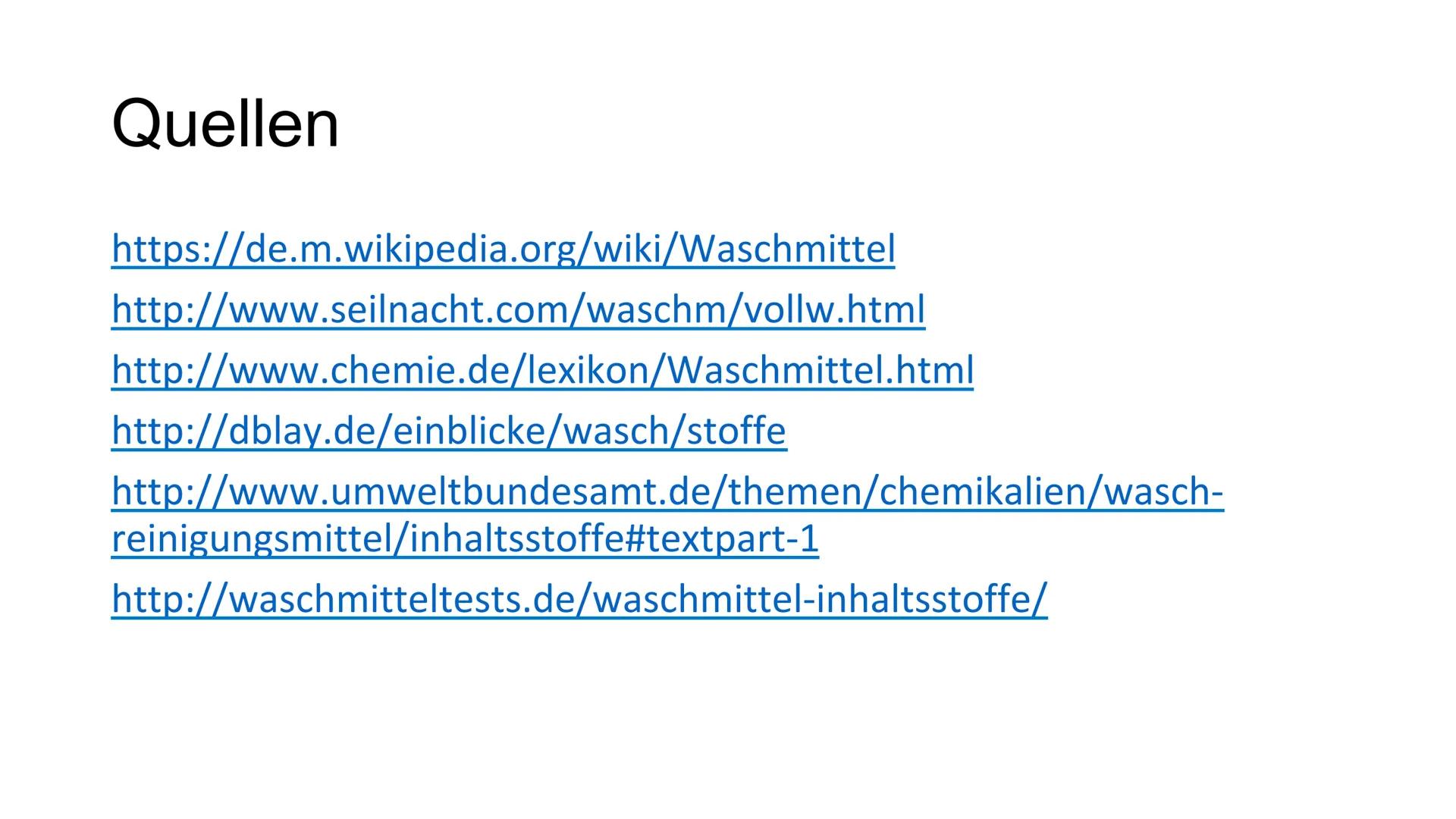 GFS
Waschmittel Zusatzstoffe
Chemie Gliederung
1. Allgemein:
2. Waschmittelzusatzstoffe
- Wasserenthärter
Waschalkalien
Waschenzyme
- Vergra