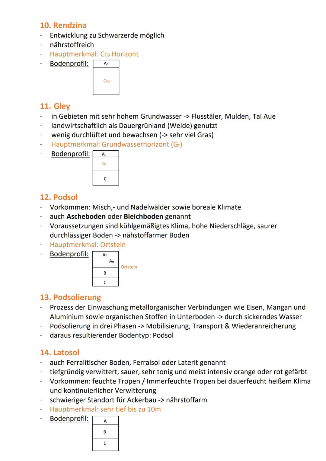 Bodentypen und deren Prozesse
1. Tonminerale
plättchenförmige Kristalle -> gehören zu Schichtsilikaten
Durchmesser von weniger als 2 Mikrome