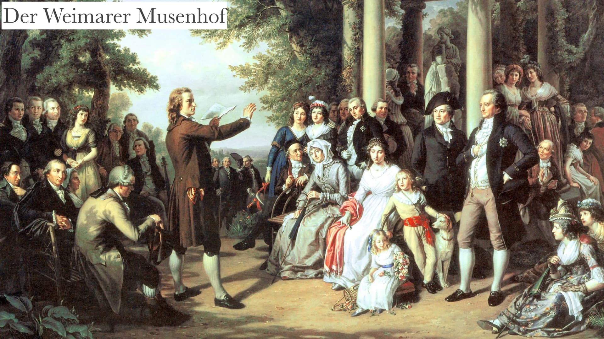 „Toleranz ist immer und überall eine Frage der
inneren
Selbstbefreiung"
- Johann Gottfried Herder Die Klassik
1786-1832 Gliederung
1. Allgem