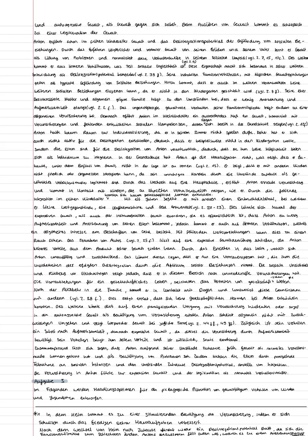 --- OCR Start ---
5
Aufgaben
1. Fasse das Fallbeispiel strukturiert und in eigenen Worten zusammen.
2. Analysiere das vorliegende Fallbeispi