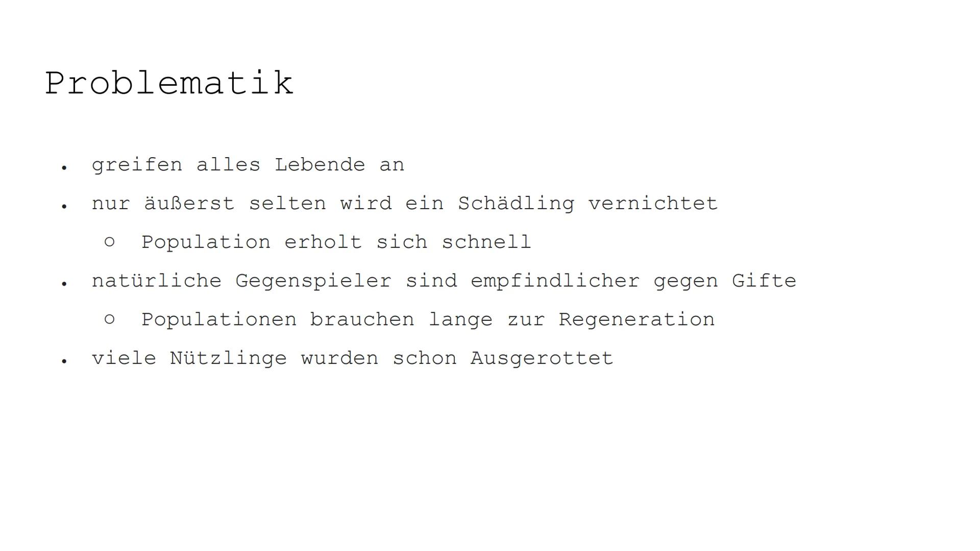 100
صرة
OF
Monokulturen und
Schädlingsbekämpfung
II
4
Zi Paläodithikum (Altsteinzeit)
ca. 2.6 Mio. 10000 v. Chr
Störungen des ökologischen G