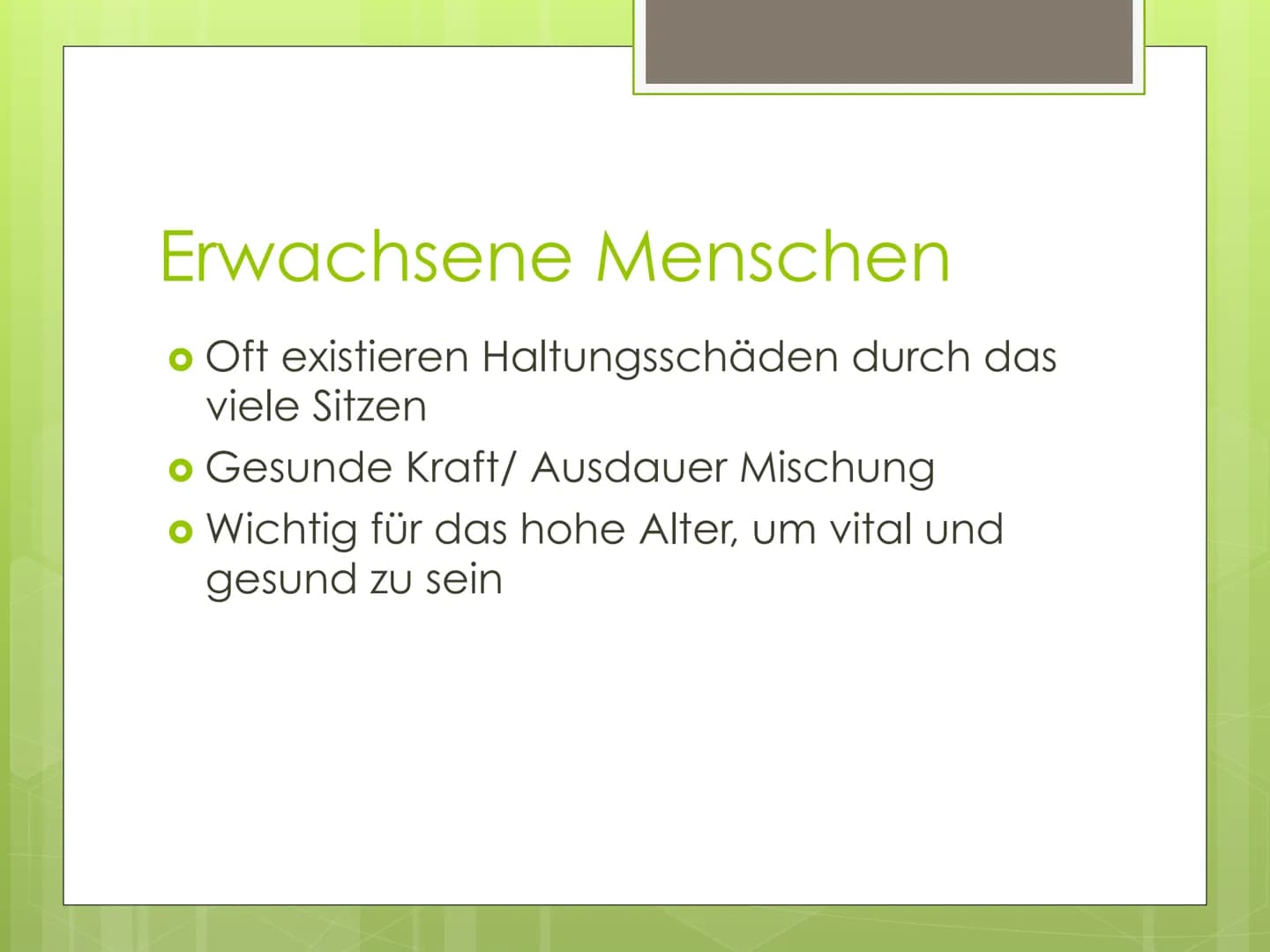 Muskelaufbau Gliederung
● Muskelanatomie
o Muskelaufbau allgemein
o Verschiedene Altersgruppen
o Wann ist der Muskelaufbau
wünschenswert?
Qu