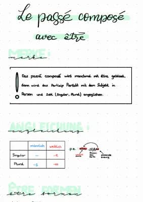 Know Le passé composé avec être  thumbnail