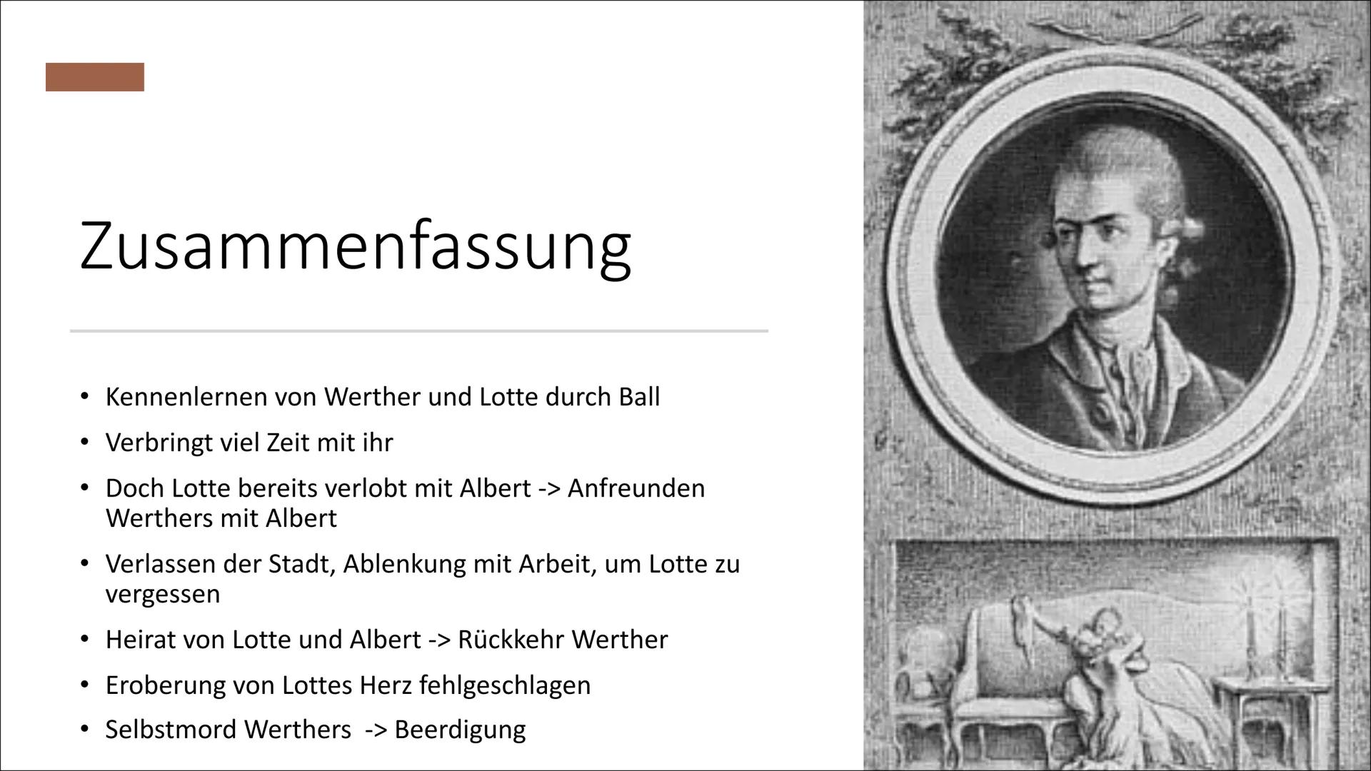 DIE LEIDEN DES JUNGEN
WERTHERS
Johann Wolfgang von Goethe
Ines, Kaman und Kira Inhalt
Bezug zum Autor
INHALTSVERZEICHNIS
Personenkonstellati
