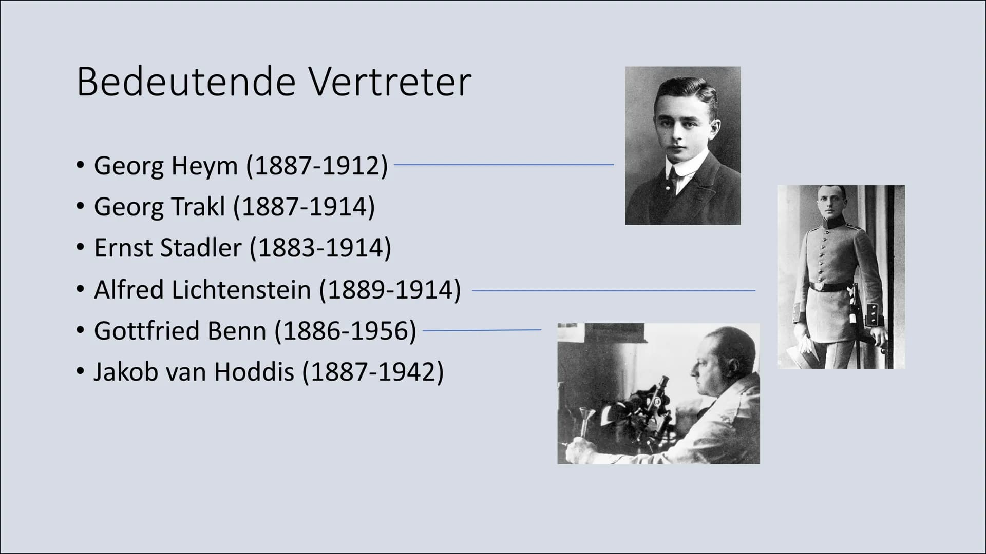 Expressionismus
Gedicht: Weltende Inhalt
• Expressionismus
●
●
- Was ist Expressionismus?
- Entstehung des Expressionismus
Expressionismus d