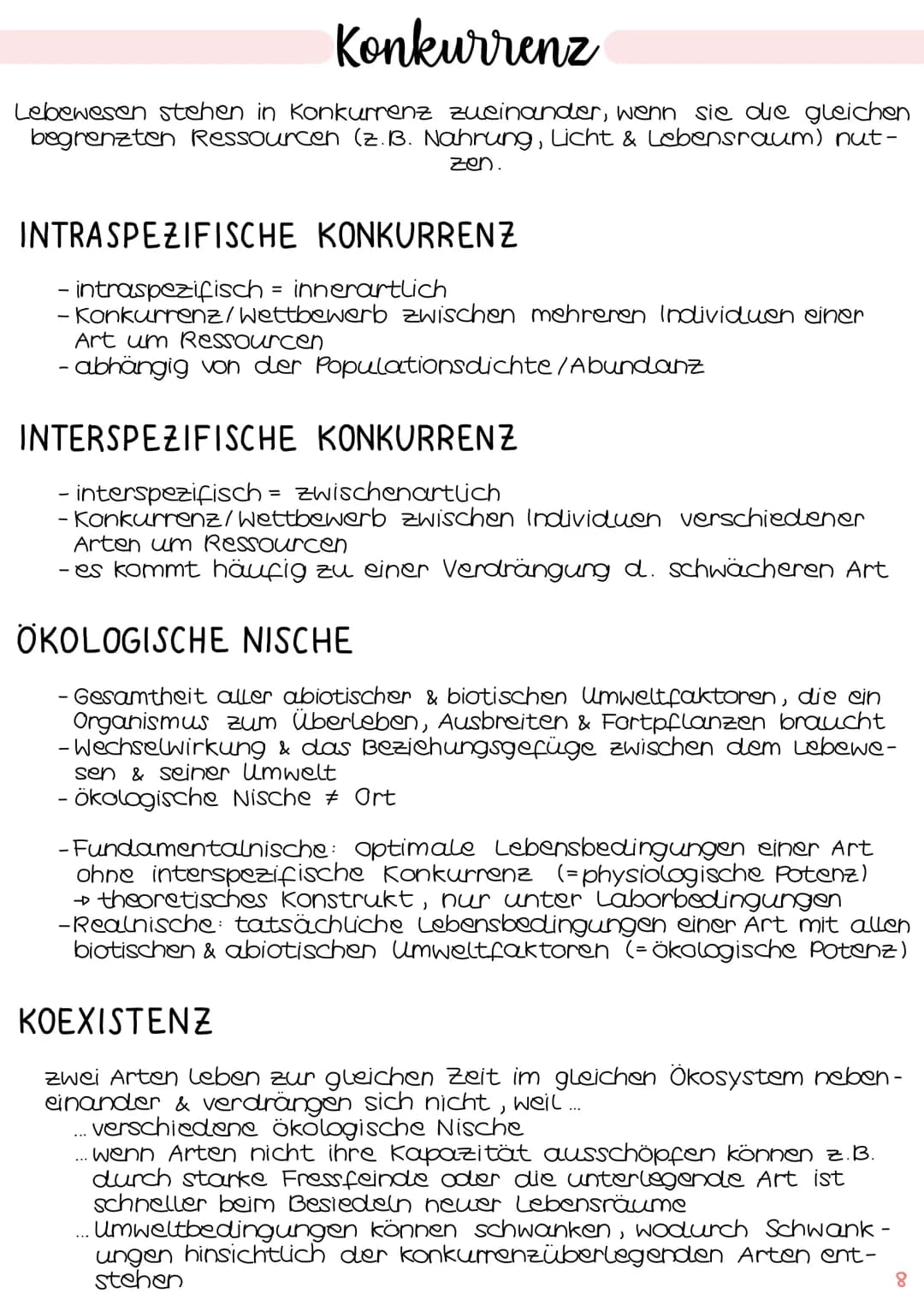 1
POPULATIONSÖKOLOGIE
2.
3.
Biologie
Klausur Ökologie
Populationswachstum
Populationen (S. 1
→ verschiedene Formen des Wachstums IS. 1-2
→ F