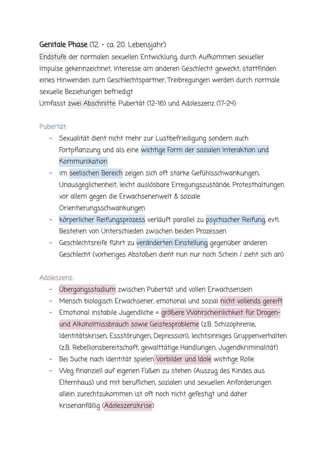 Psychoanalytische Entwicklungstheorie
psychoanalytischer Ansatz
Begründer der Psychoanalyse: Sigmund Freud (1856-1939), Nervenarzt und
Psych