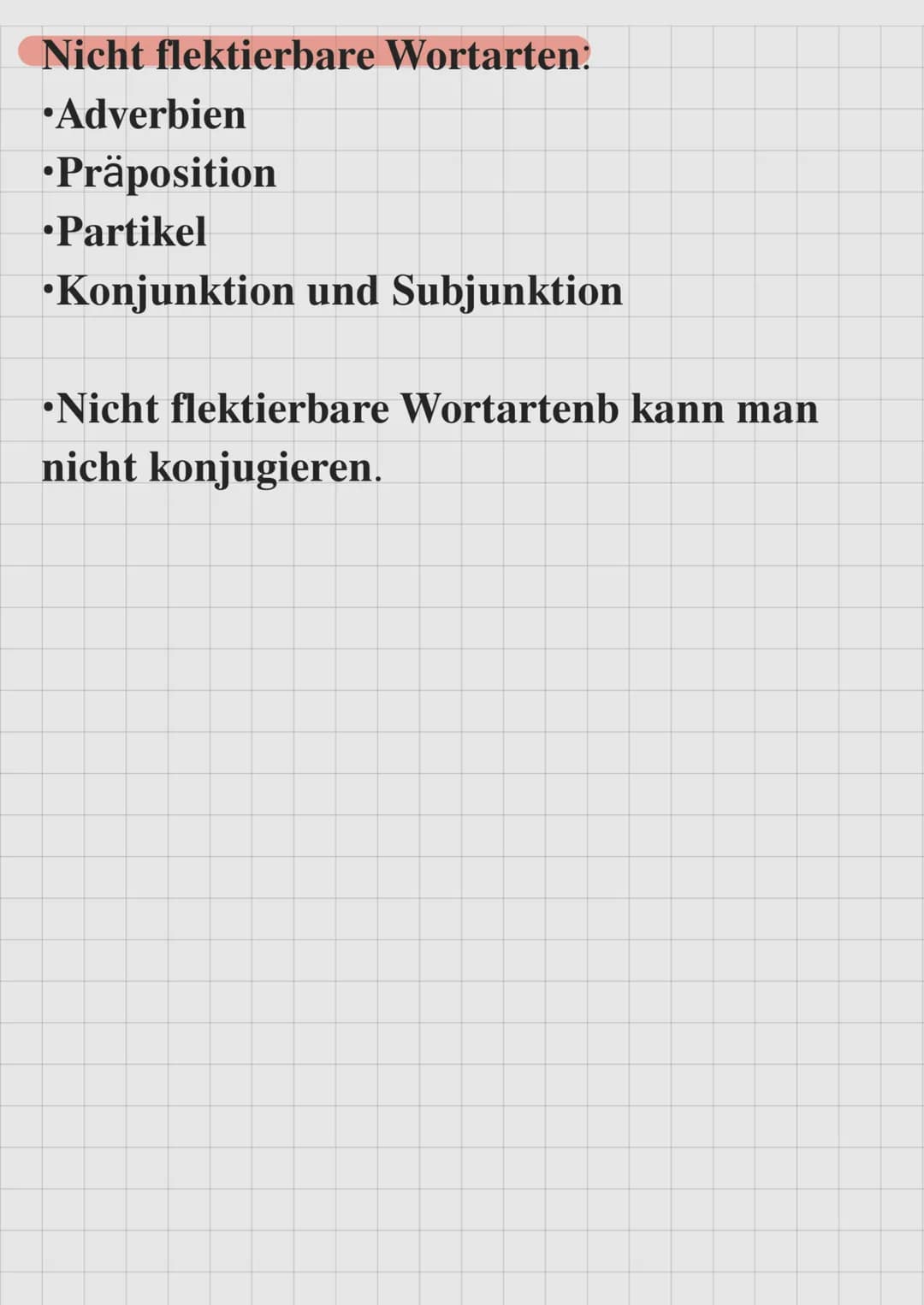Wortarten sind eine Möglichkeit die,
einzelnen Wörter zu bestimmen oder
kategorisieren.
Wortarten
Im deutschen gibt es 10 Wortarten.
Man unt