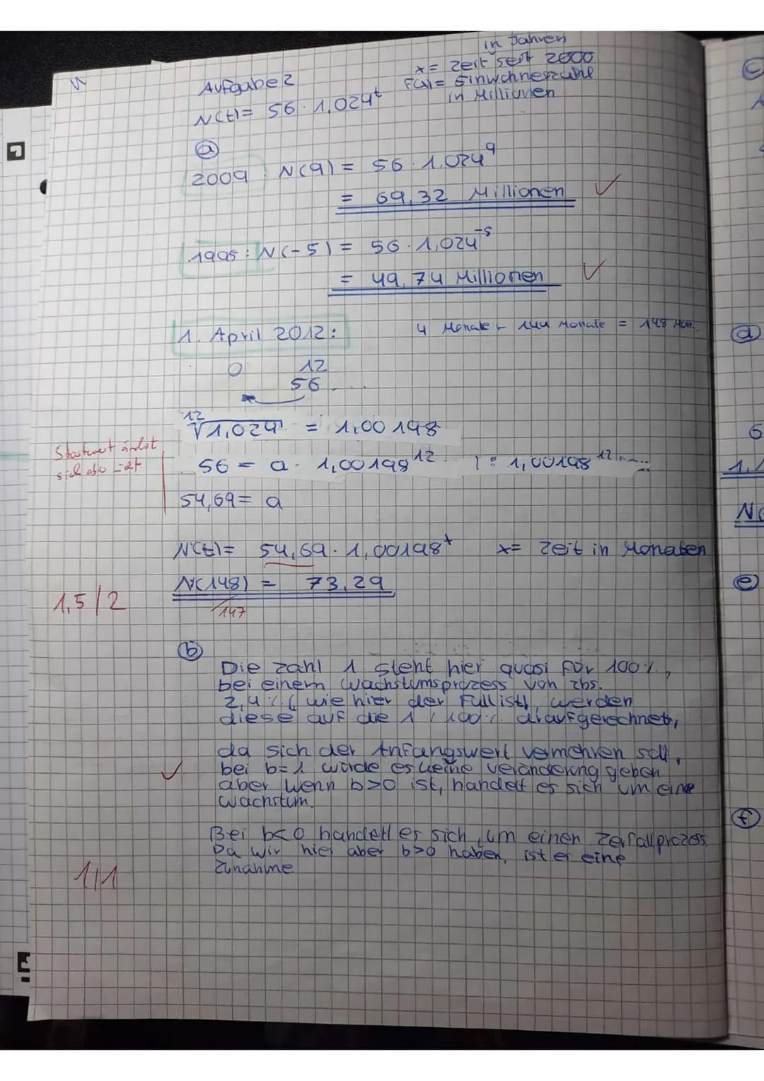 Mathematik
Name:
Punkte: 38/38
15
Note:
Q1 GK
Klausur 2
57.21
Rechenwege sauber aufschreiben und Endergebnisse unterstreichen.
Jedes Papier 