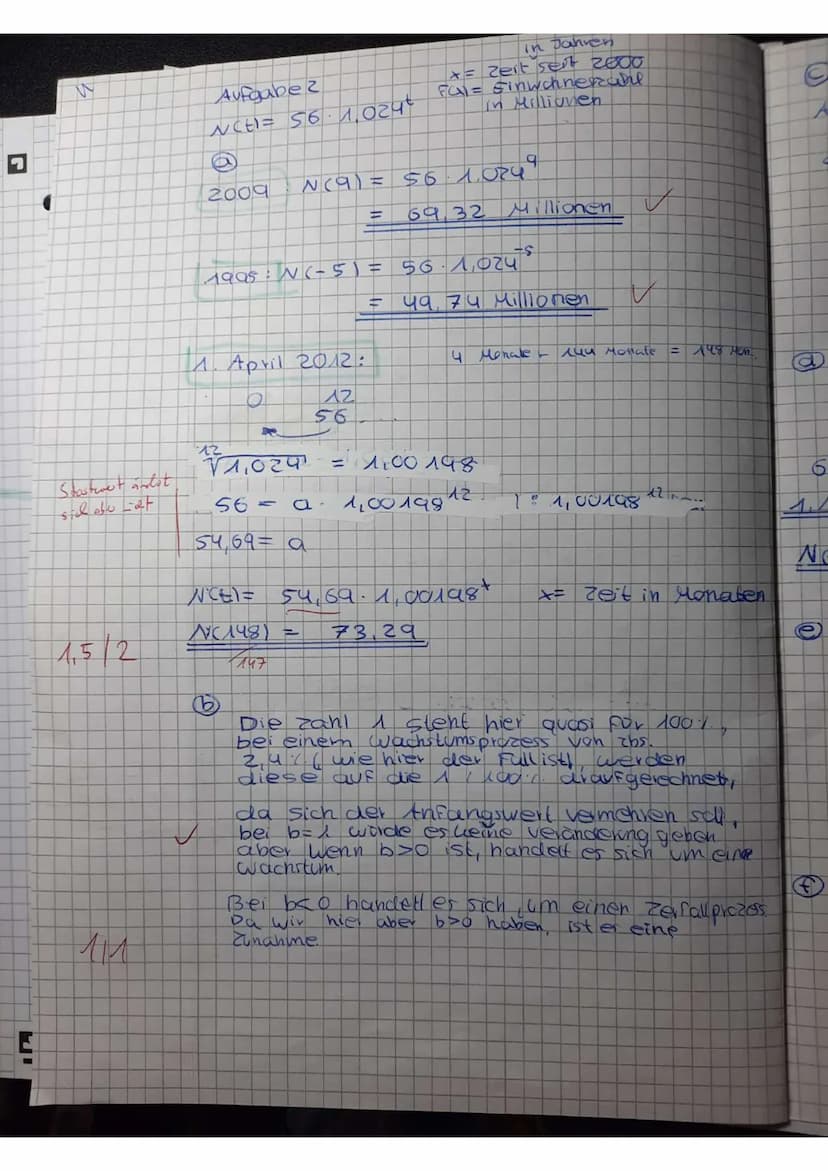 Mathematik
Name:
Punkte: 38/38
15
Note:
Q1 GK
Klausur 2
57.21
Rechenwege sauber aufschreiben und Endergebnisse unterstreichen.
Jedes Papier 