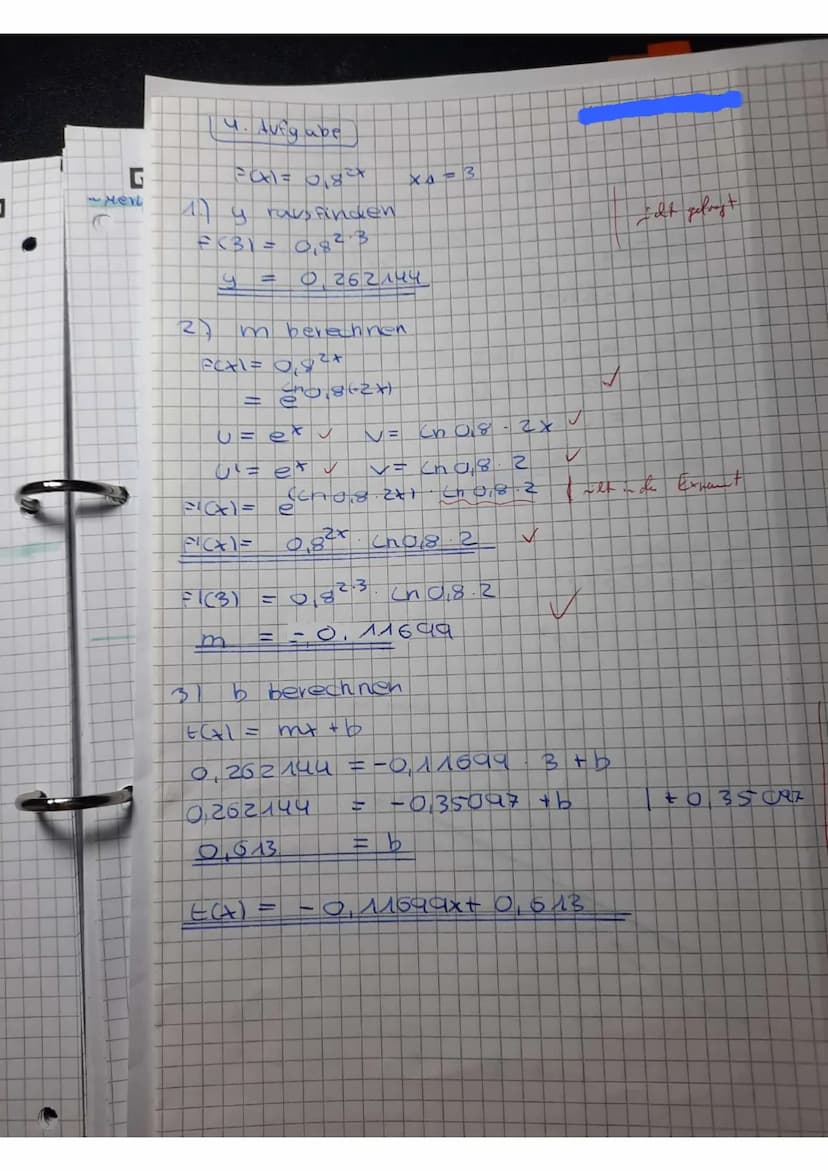 Mathematik
Name:
Punkte: 38/38
15
Note:
Q1 GK
Klausur 2
57.21
Rechenwege sauber aufschreiben und Endergebnisse unterstreichen.
Jedes Papier 
