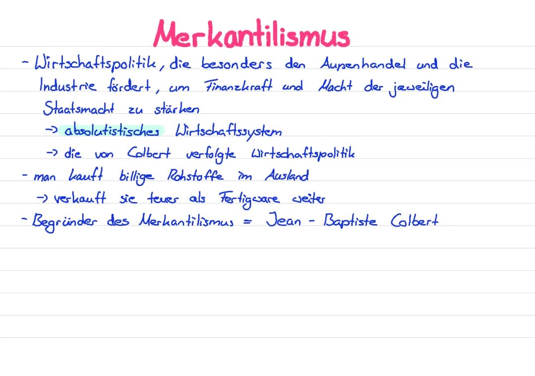 Merkantilismus