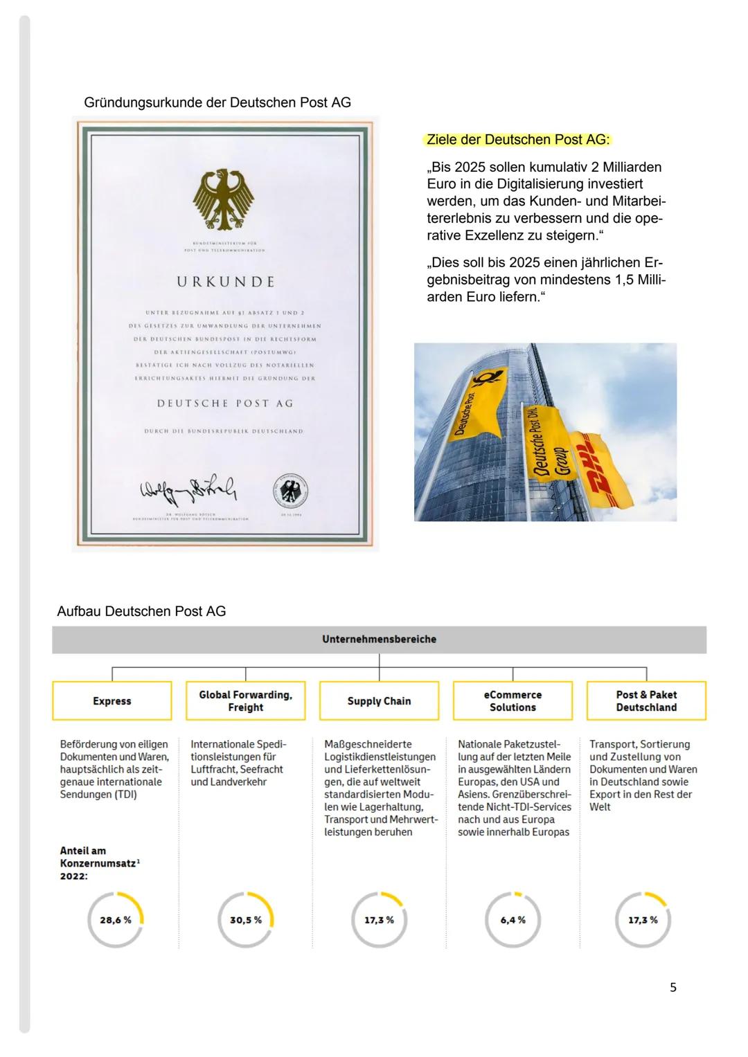 Die Aktiengesellschaft
Definition
Eine Aktiengesellschaft (AG) ist eine Handelsgesellschaft mit eigener Rechtspersönlichkeit. Für
ihre Verbi