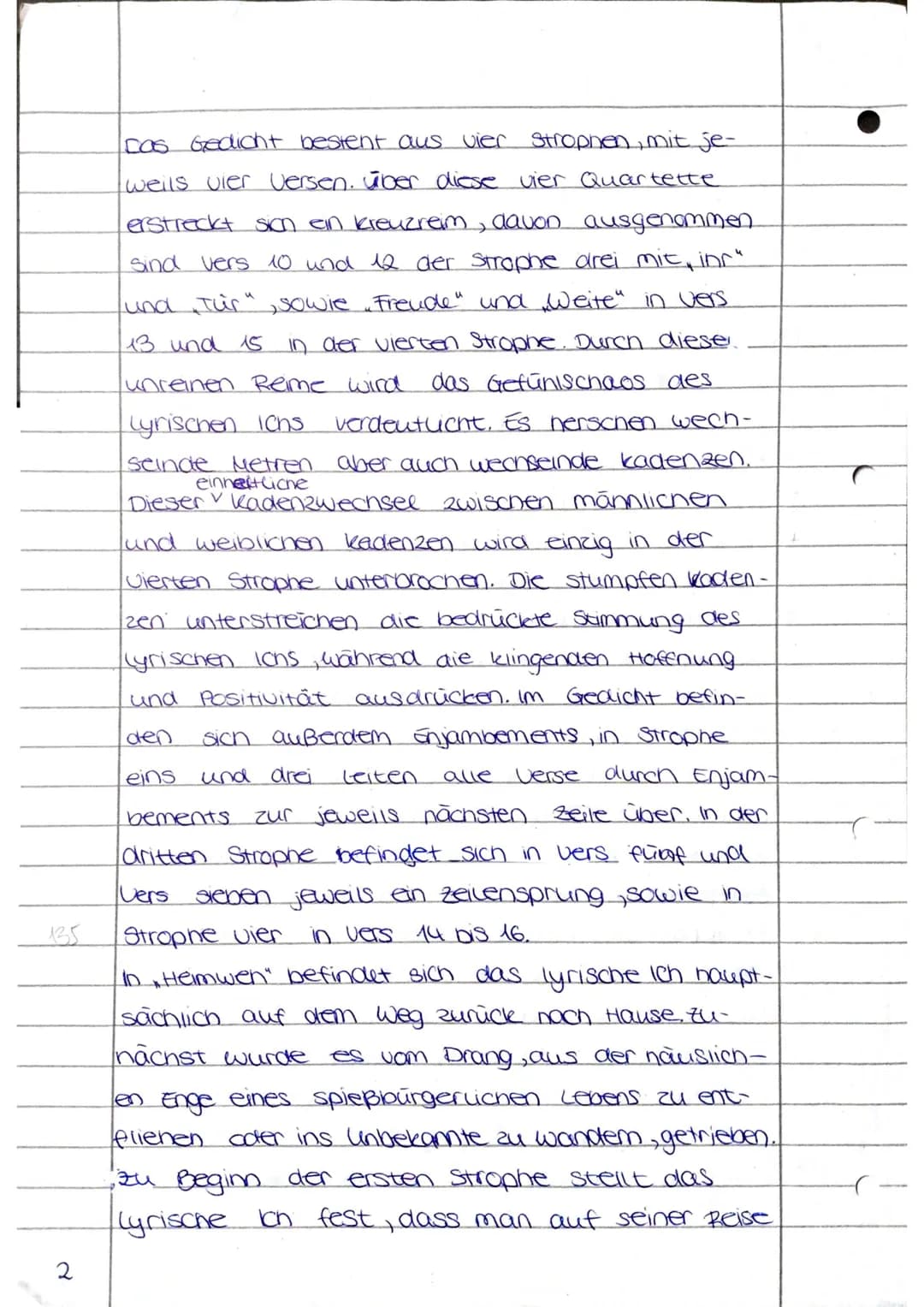 In dem Gedicht von Eichendorff geht es um Heimwen
und dem gedanklichen Weg nach Hause, sennt sich
Arbeitsblatt: 1 nach seiner Heimat, Lieben