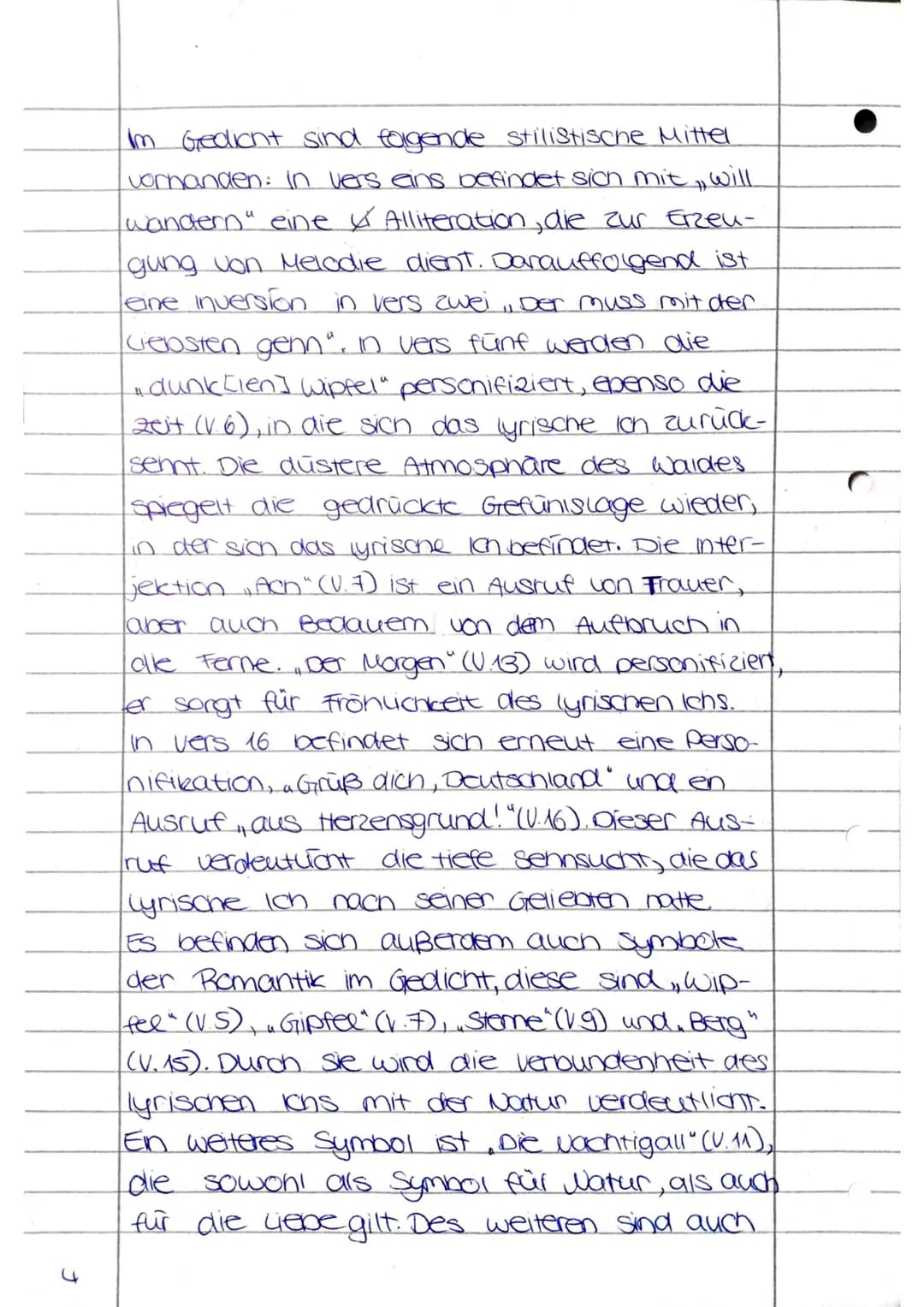 In dem Gedicht von Eichendorff geht es um Heimwen
und dem gedanklichen Weg nach Hause, sennt sich
Arbeitsblatt: 1 nach seiner Heimat, Lieben