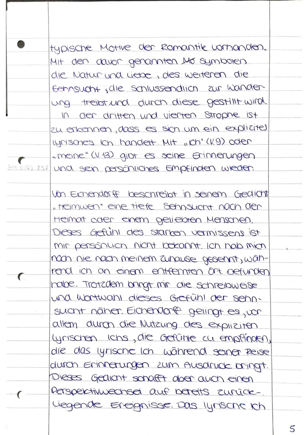 In dem Gedicht von Eichendorff geht es um Heimwen
und dem gedanklichen Weg nach Hause, sennt sich
Arbeitsblatt: 1 nach seiner Heimat, Lieben