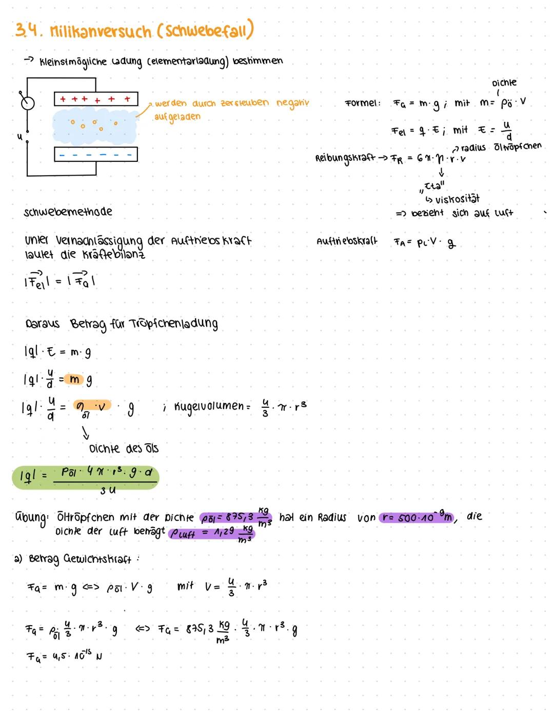 4. ELEKTROMAGNETISCHE FOLGEN.
4.A. Elektrische Feldstärke und el. potential
Gravitationsfeld
Elektrisches Feld (e-Feld)
→ Massen
Exishert um