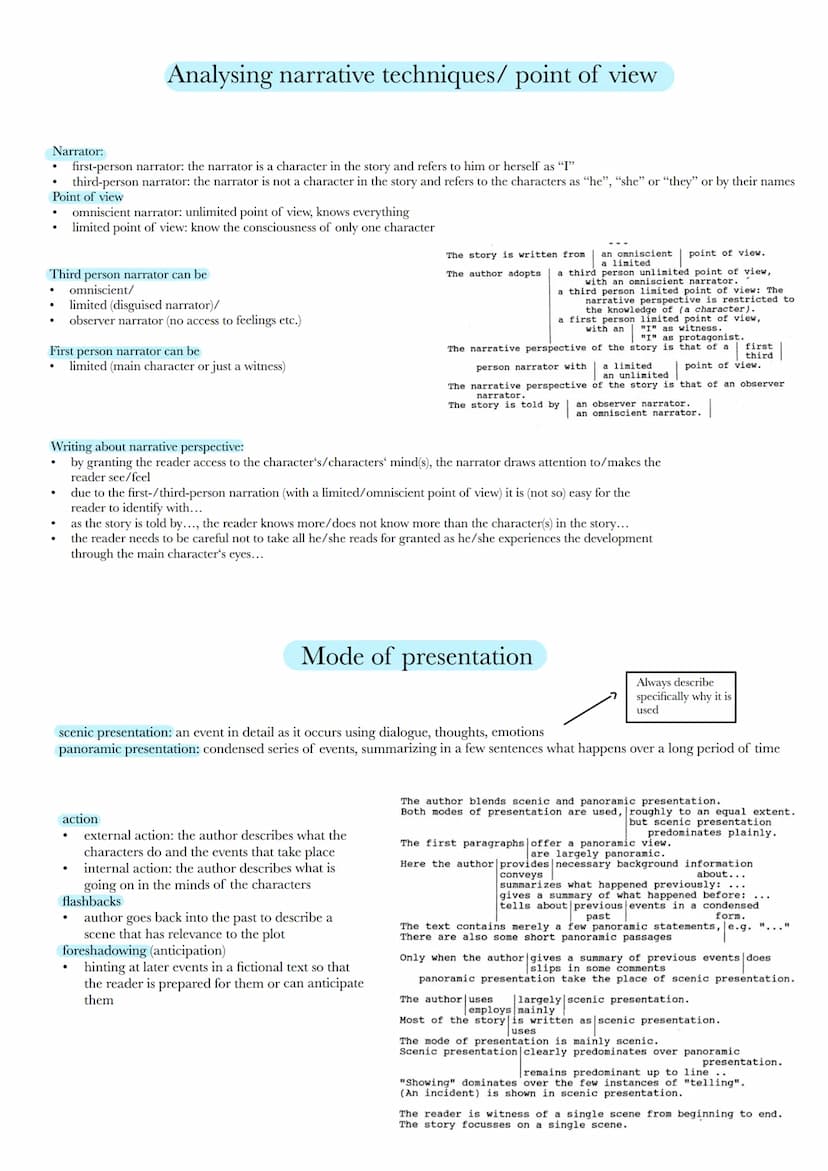 Text types
●
Writing an analysis
●
poem
Drama/plays
Novels
Film-scripts
Short stories
always start with summary
basic structure: structure-l