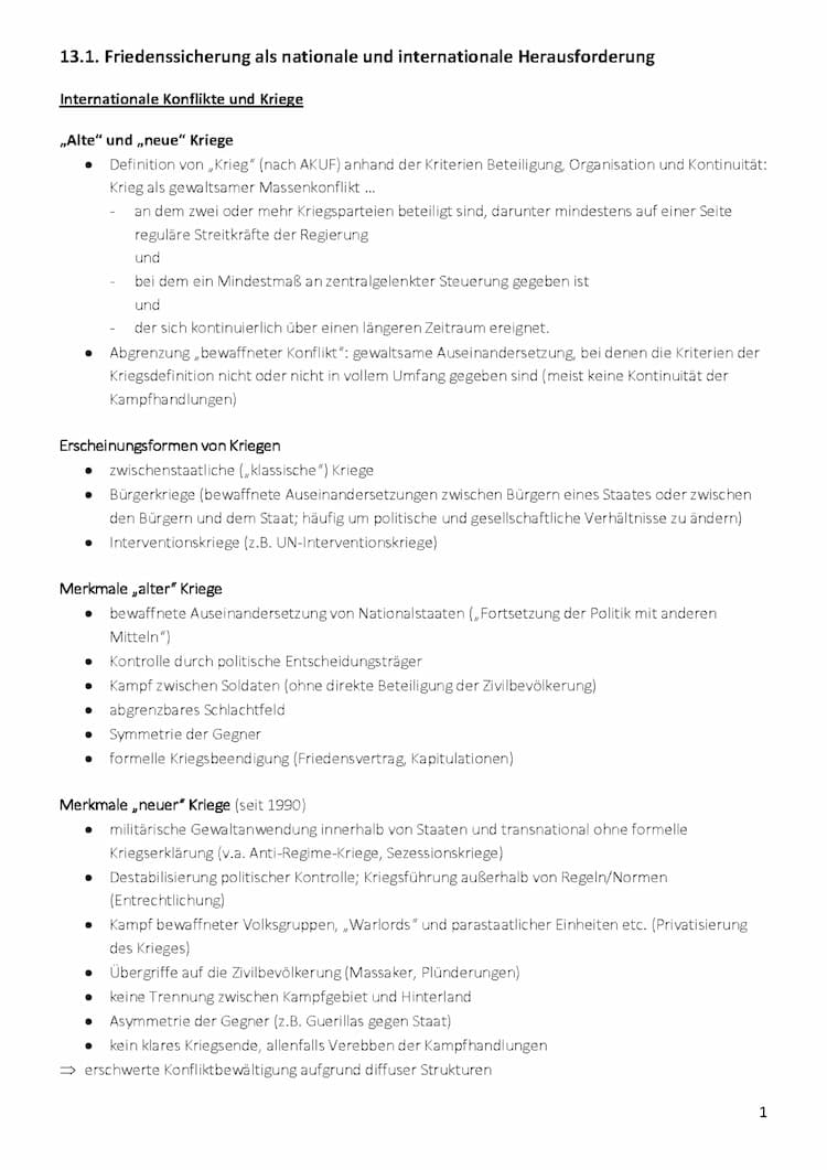 Know Friedenssicherung als nationale und internationale Herausforderung thumbnail