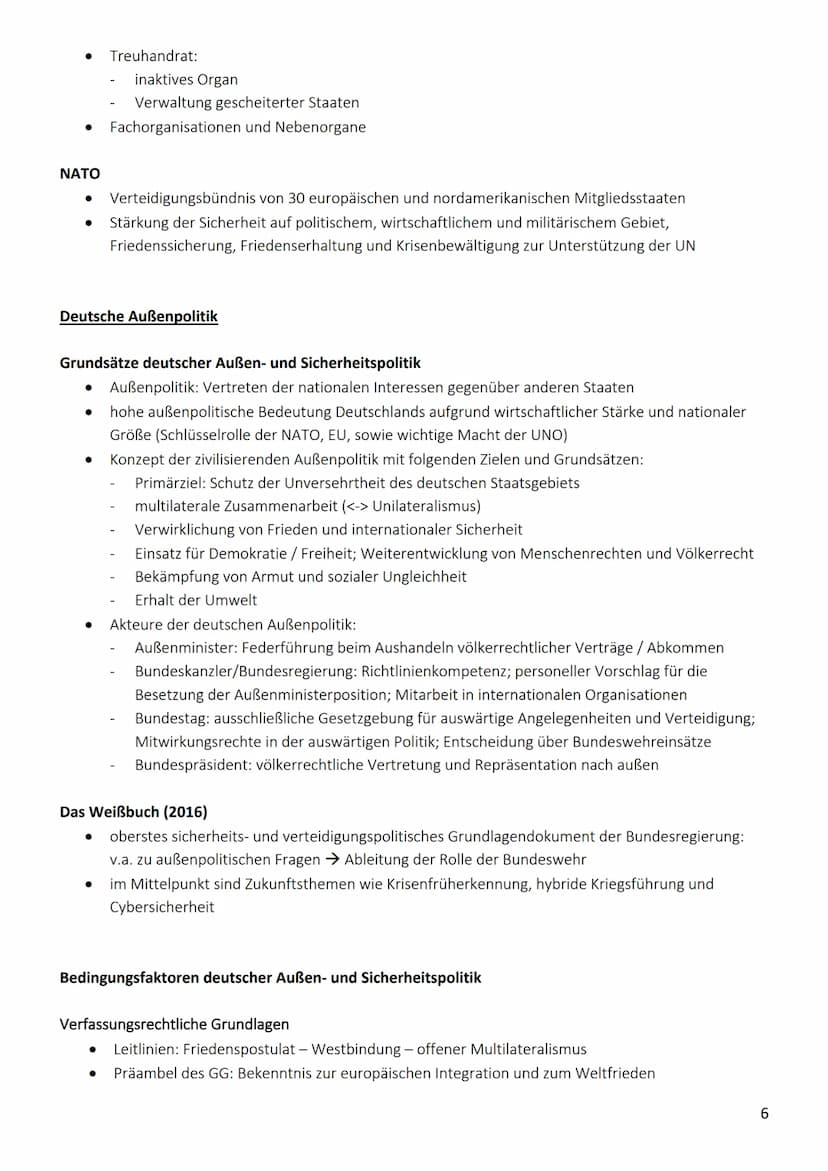 13.1. Friedenssicherung als nationale und internationale Herausforderung
Internationale Konflikte und Kriege
,,Alte" und ,,neue" Kriege
Defi