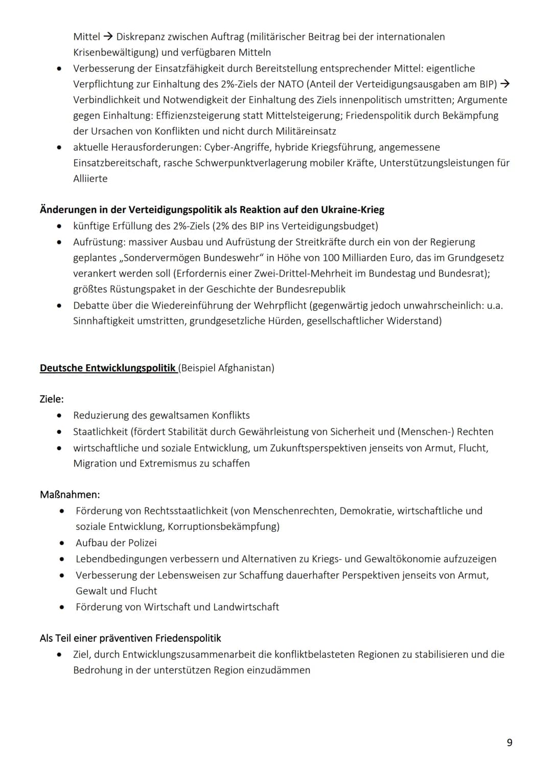 13.1. Friedenssicherung als nationale und internationale Herausforderung
Internationale Konflikte und Kriege
,,Alte" und ,,neue" Kriege
Defi